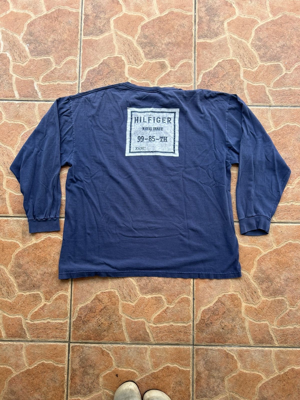 Tommy Hilfiger × Vintage RARE Vintage naval issue Tommy Hilfiger Size US XXL / EU 58 / 5 - 3 Thumbnail