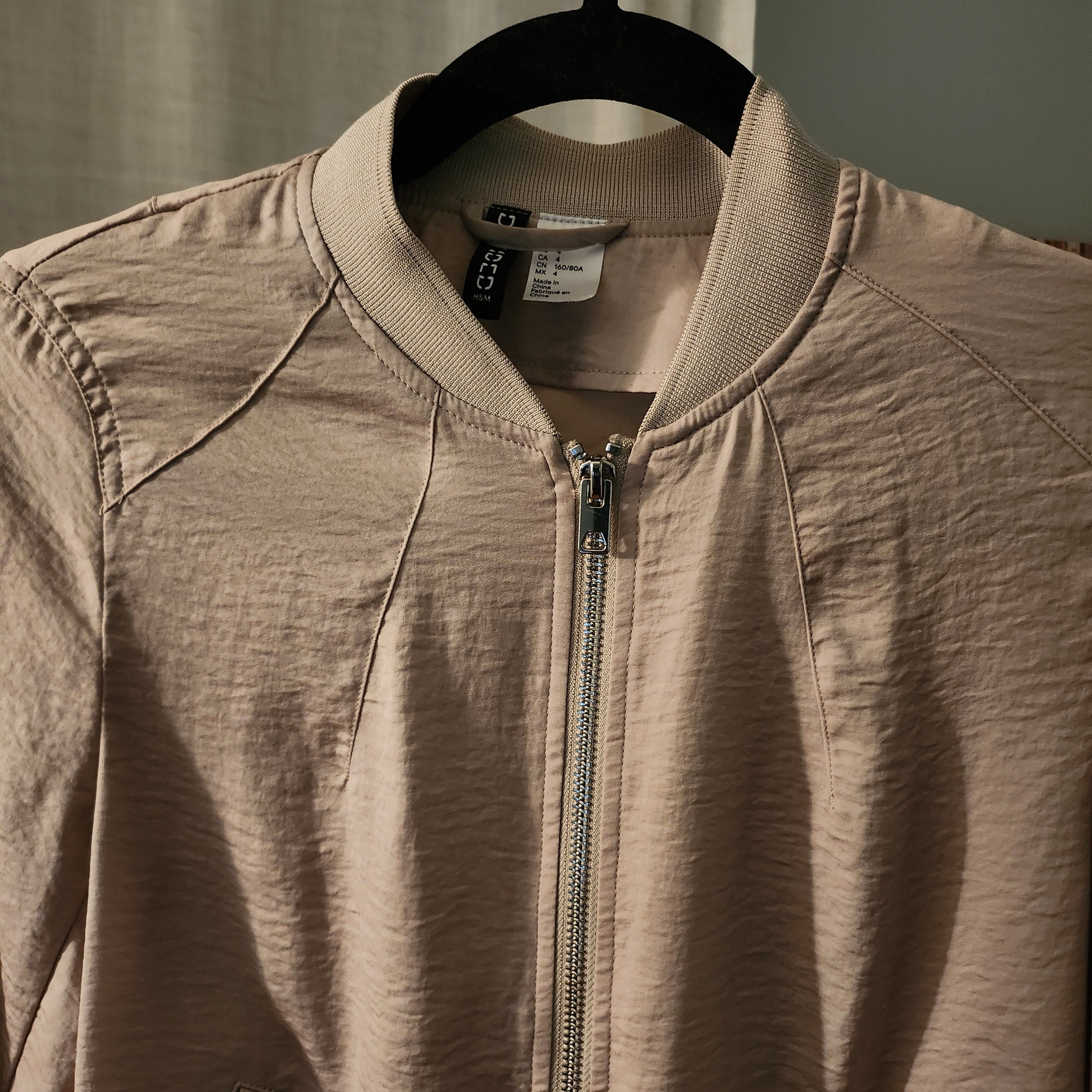 H&M Lightweight Bomber Jacket Size S / US 4 / IT 40 - 4 Thumbnail