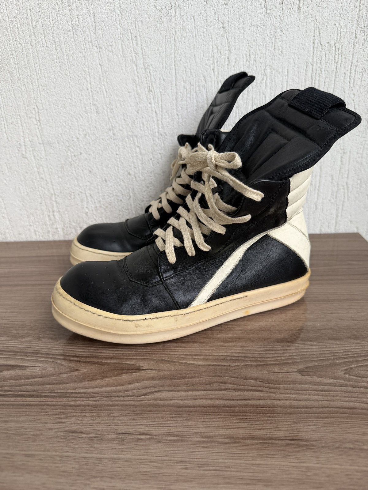 Rick Owens E16 Geobasket🔥🕷️ Size US 8 / EU 41 - 4 Thumbnail