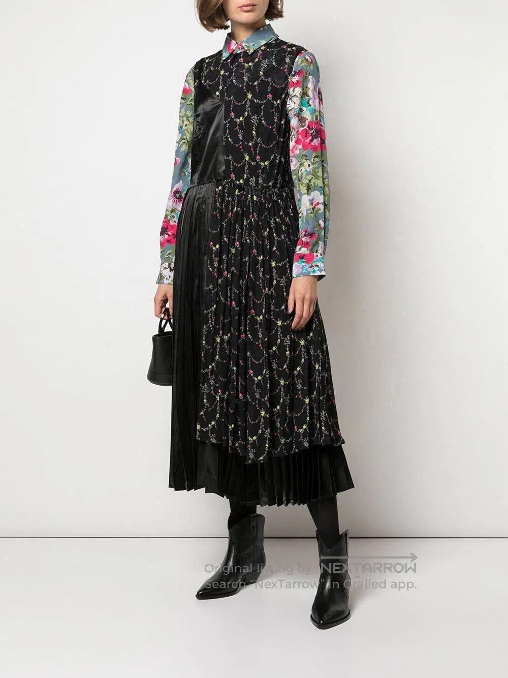 Junya Watanabe junya watanabe floral pleated dress. Size M / US 6-8 / IT 42-44 - 9 Thumbnail
