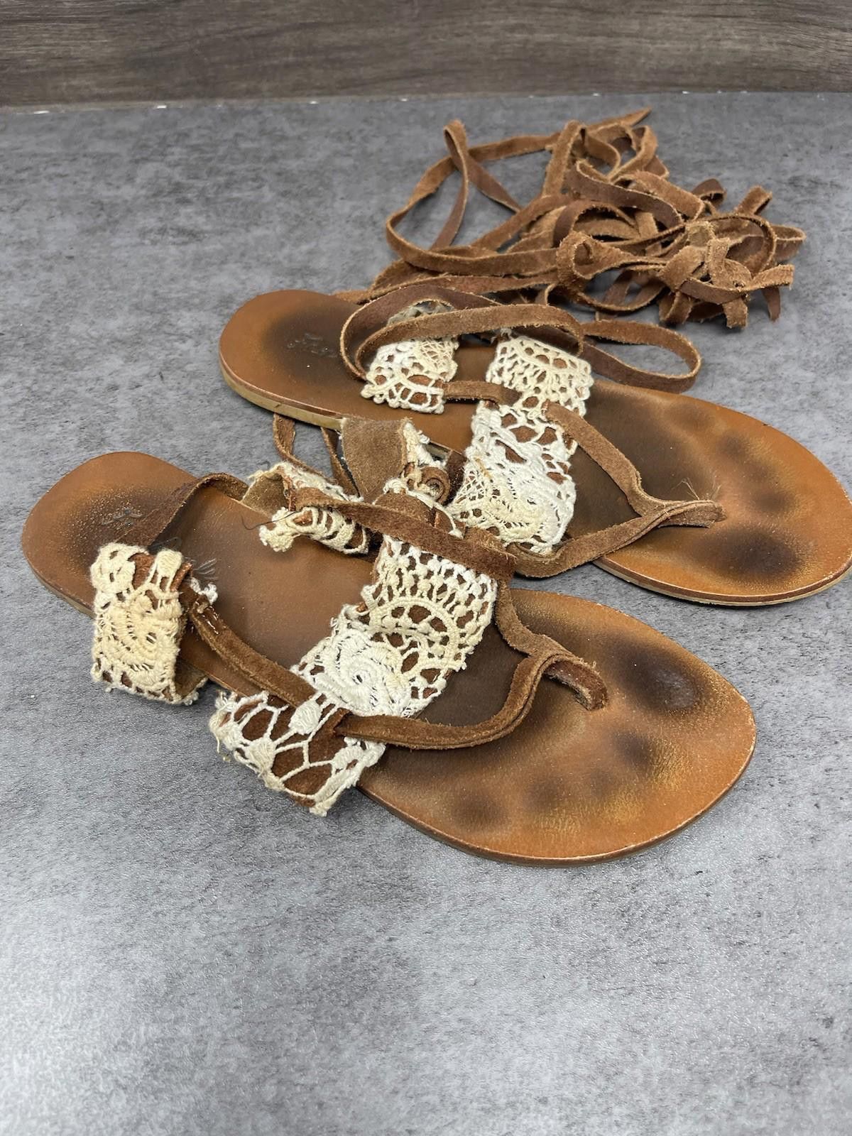 Free People Free People Sandals Womens Size 7 (37) Gladiator Size US 7 / IT 37 - 3 Thumbnail