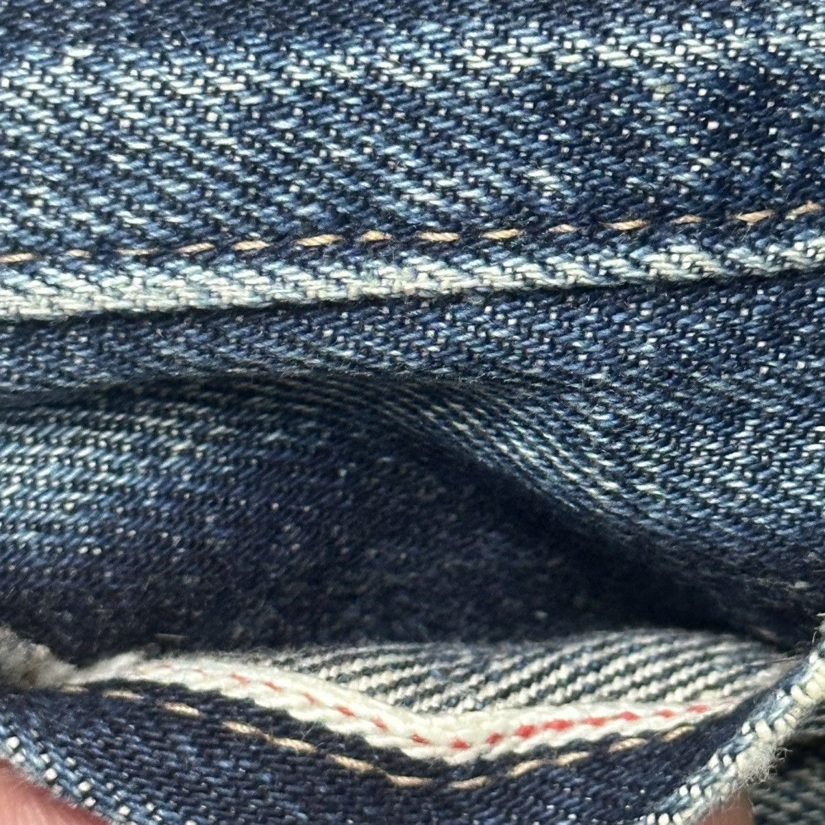 Johnbull Johnbull Vintage Selvedge Distressed Ripped Jeans With Faded Size US 32 / EU 48 - 10 Thumbnail