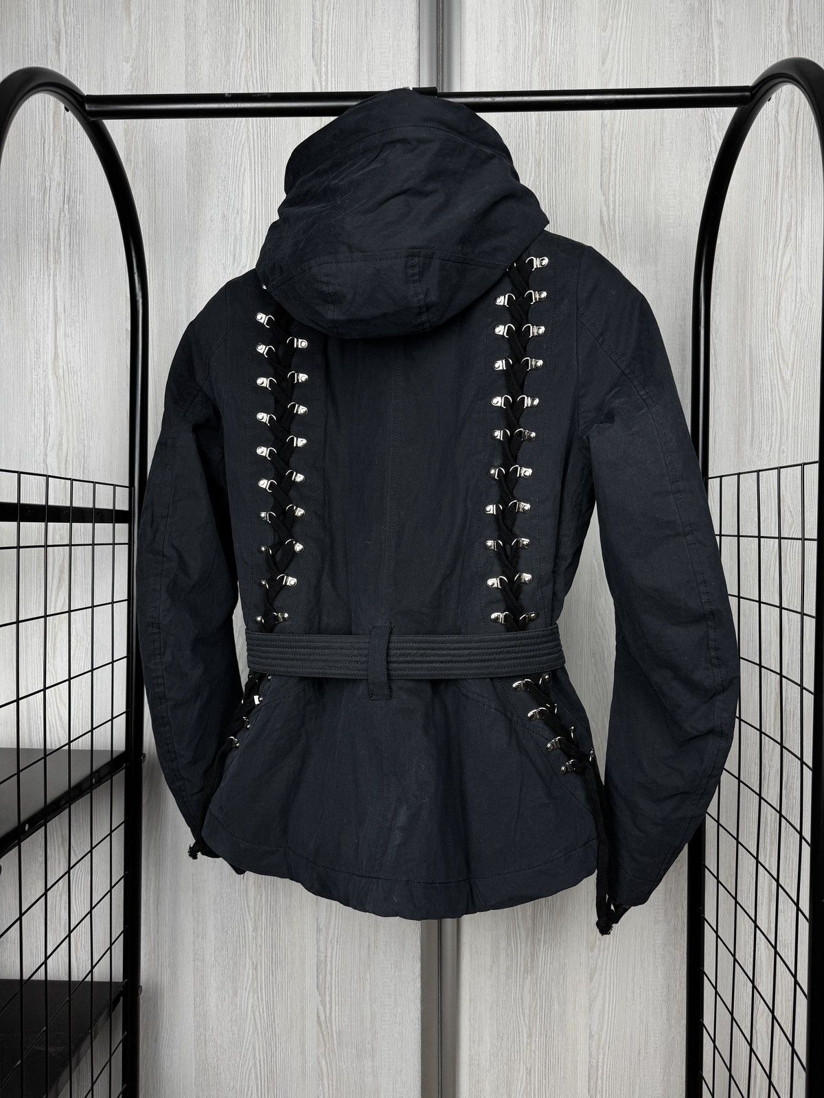 JET SET JET SET black belted cotton nylon ski womens jacket size 1 Size S / US 4 / IT 40 - 9 Thumbnail