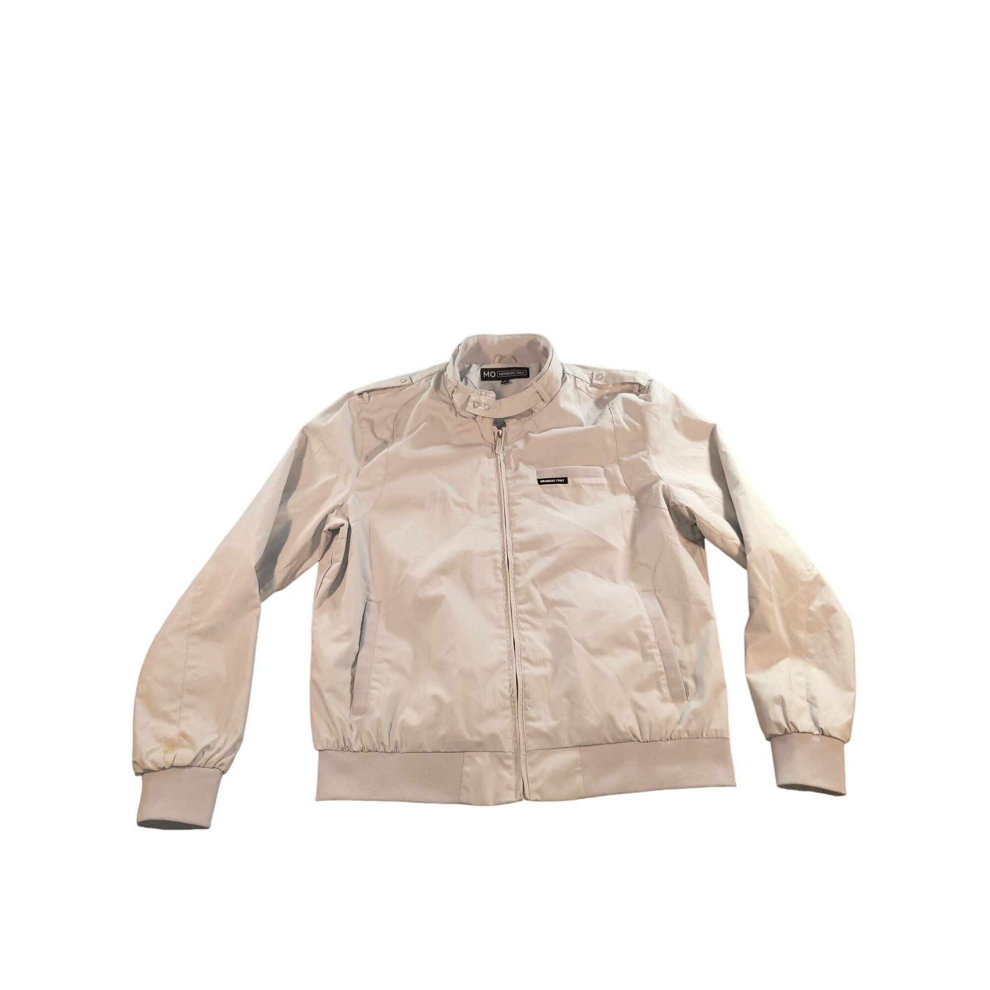 Members Only Members Only Cafe Racer Bomber Jacket Mens L MO Moto Gray Re Size US M / EU 48-50 / 2 - 5 Thumbnail