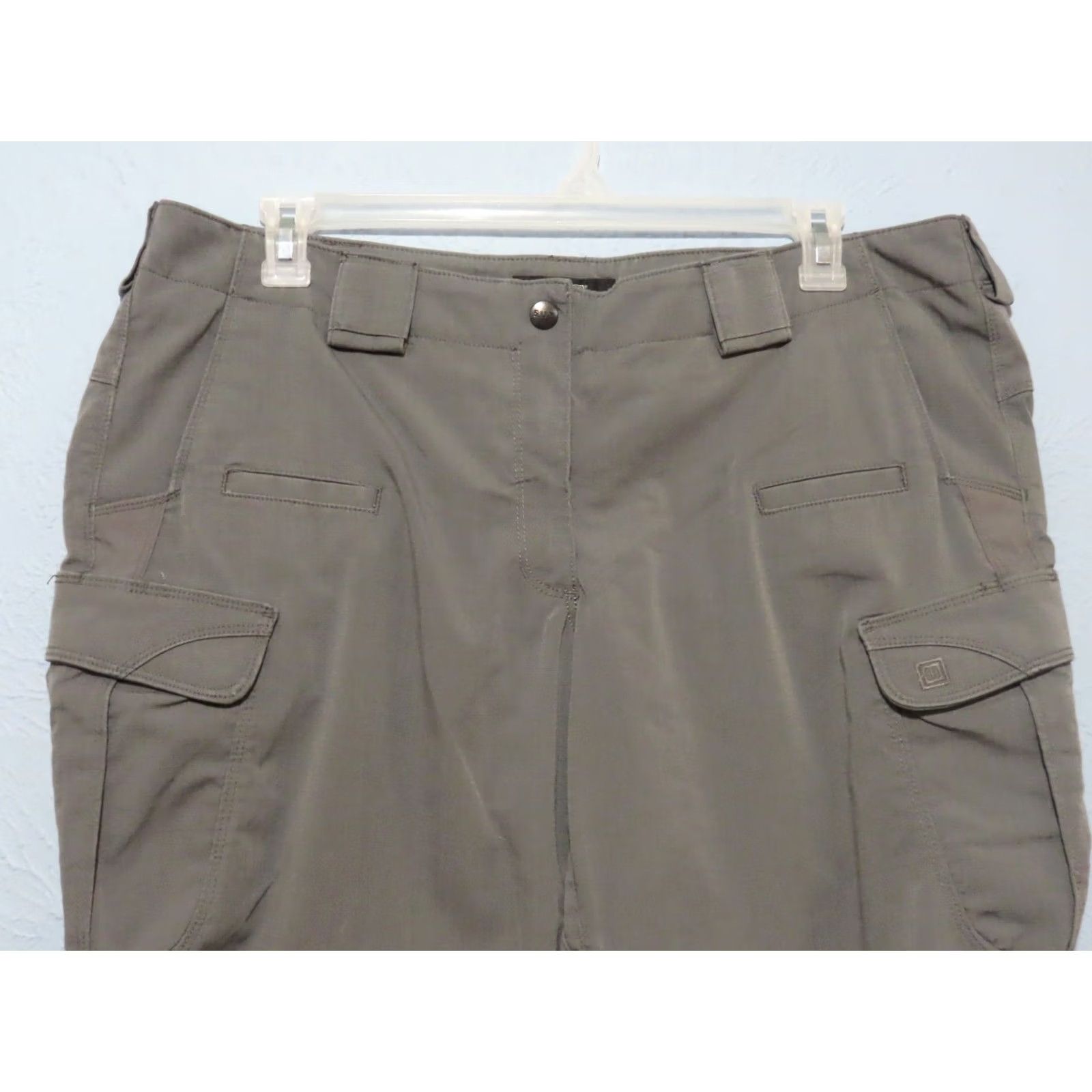 Vintage 5.11 Tactical Women's 20 Stryke Pants 64386 Gray Cargo 40" Waist 31" Inseam Pants Womens Regular 20 Gray Logo Pockets Stretch Stain Resistant Canvas Size 42" / US 20 - 4 Thumbnail