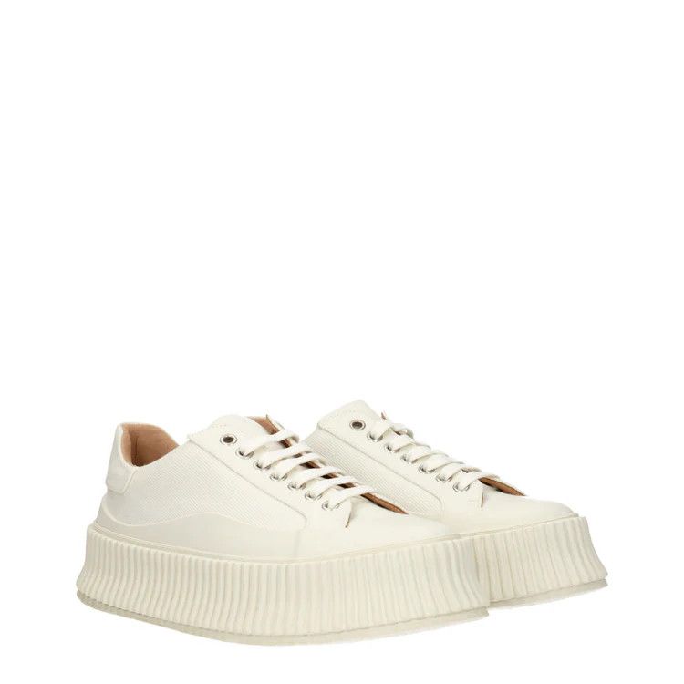 ob1o1e1124 Fabric Sneakers in White