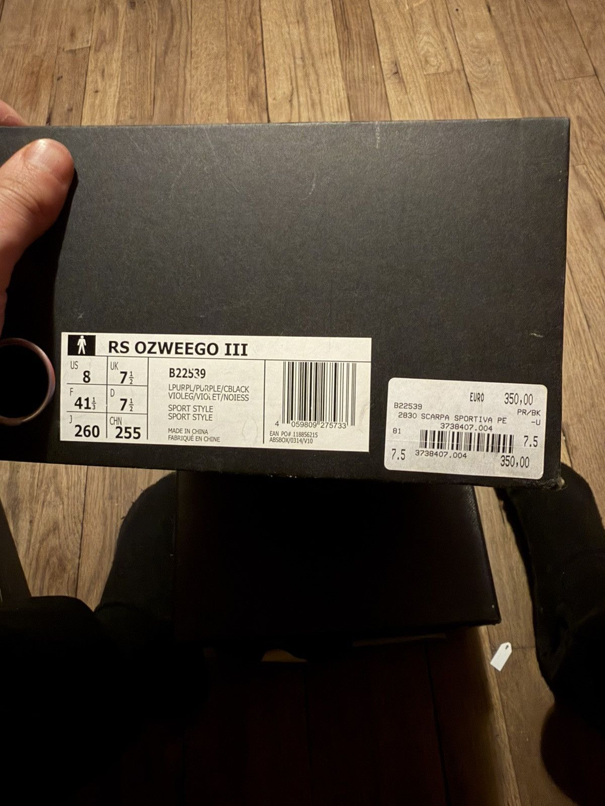 Adidas × Raf Simons ADIDAS RAF SIMONS OSWEEGO 3 Size US 8 / EU 41 - 5 Thumbnail