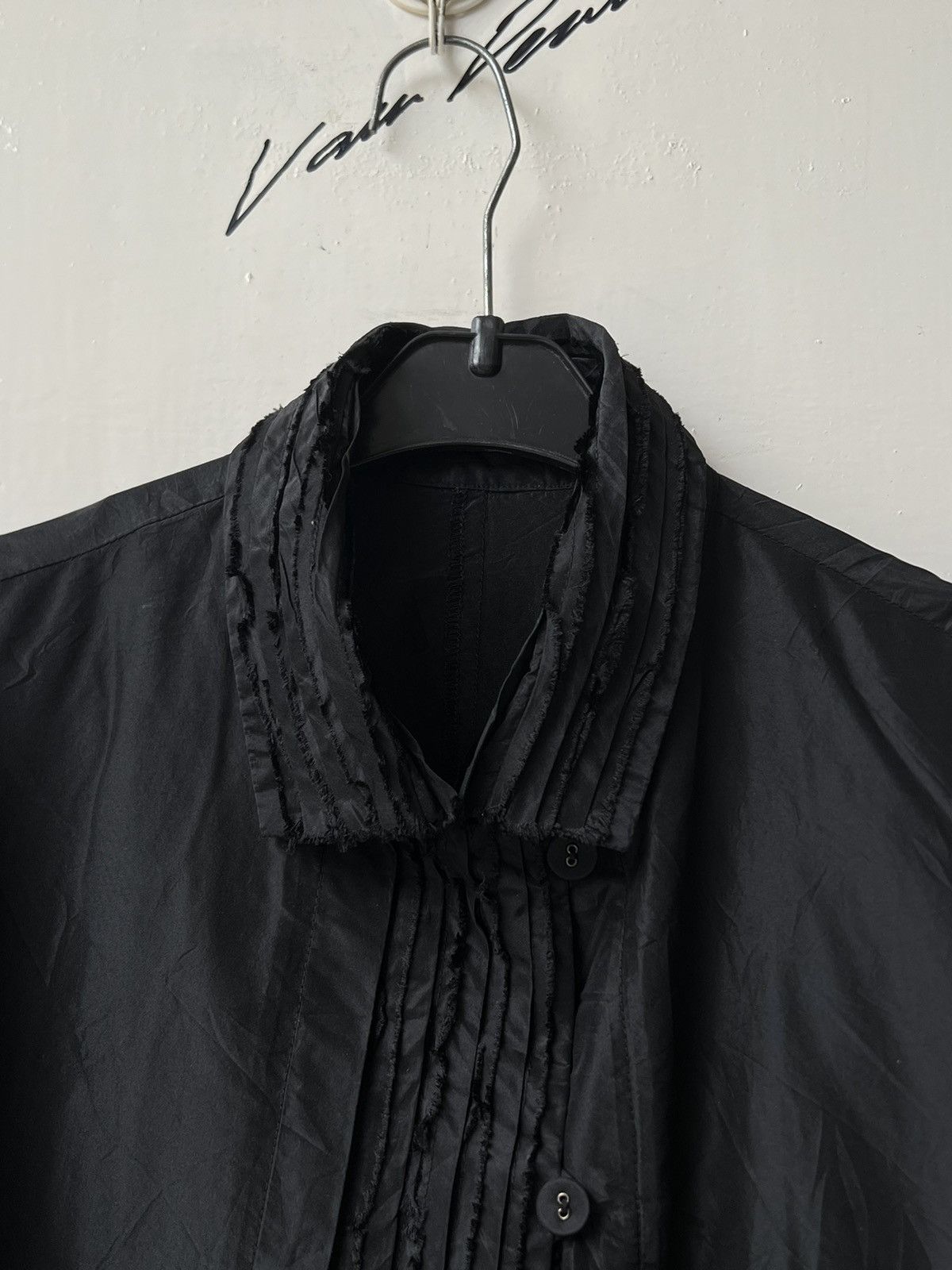 Hiroko Koshino Homme HIROKO BIS HIROKO KOSHINO Black Shirt Size US S / EU 44-46 / 1 - 4 Thumbnail