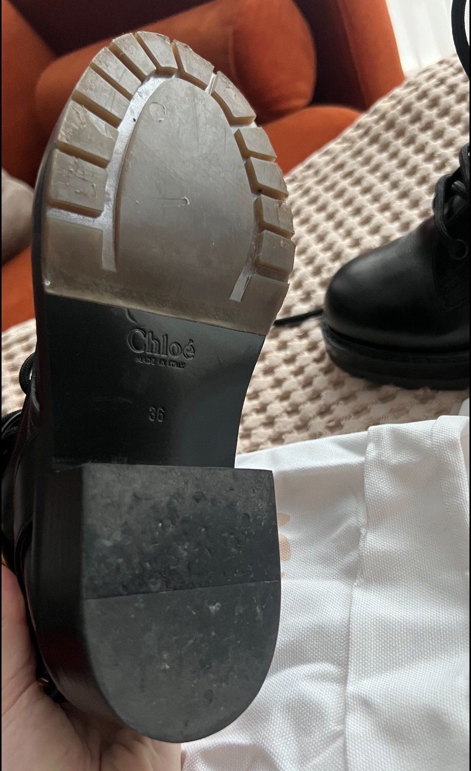 Chloe ⛧°. ⋆༺ Avant Garde Boots ༻⋆. °⛧ Size US 5 / IT 35 - 9 Thumbnail