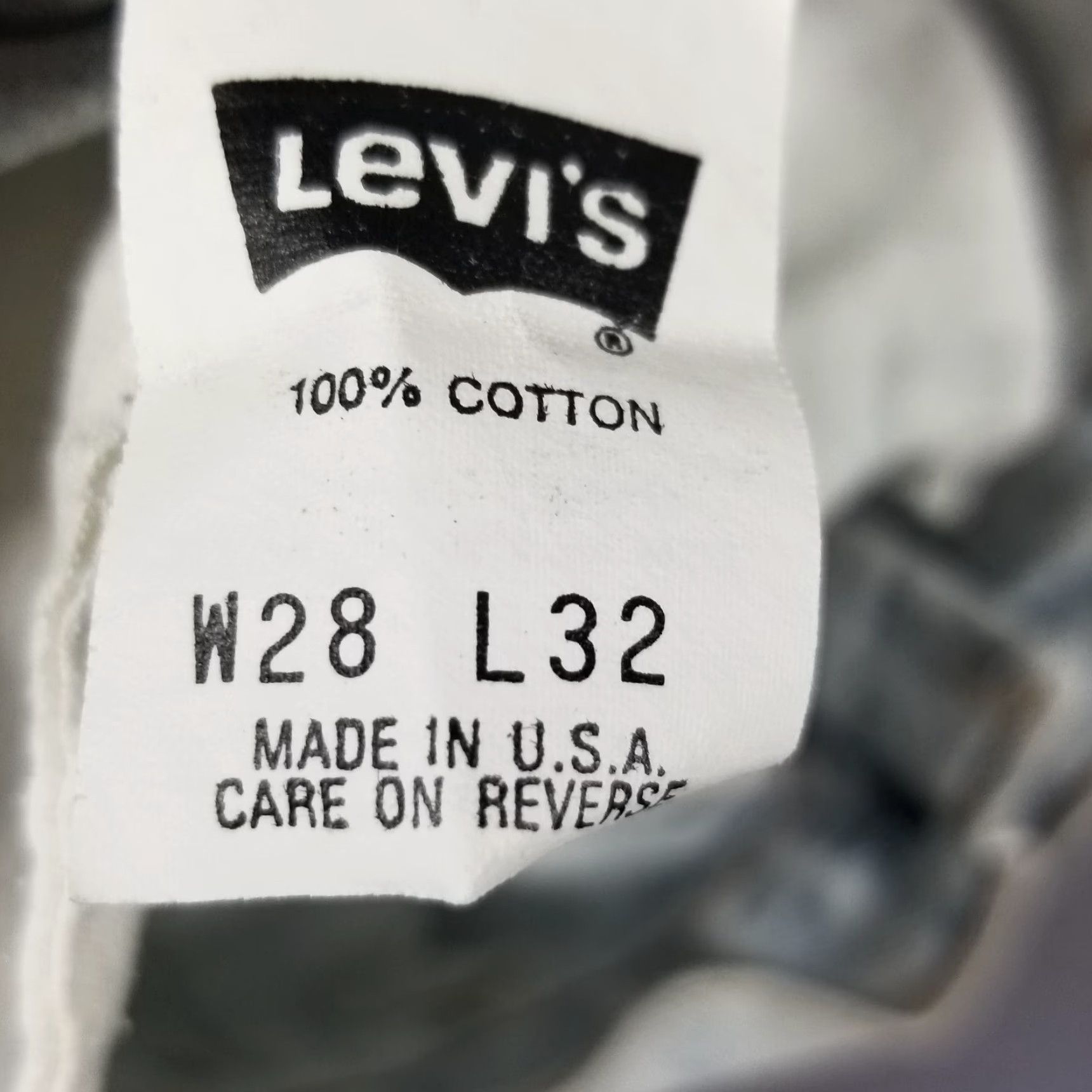 Levi's VINTAGE Levi's 701 Student Jeans 28x32 Button Fly Light Acid Wash Classic Straight Mid Rise Made in USA Mens Size US 28 / EU 44 - 4 Thumbnail