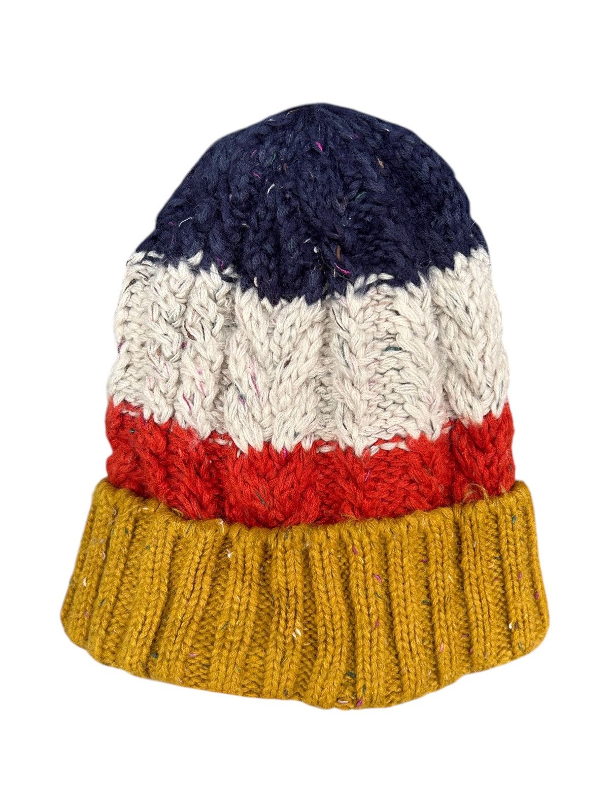 Japanese Brand × Kapital × Vintage Crochet Knitted handmade Beanie Hats Rare☠️☠️ Size ONE SIZE - 1 Thumbnail