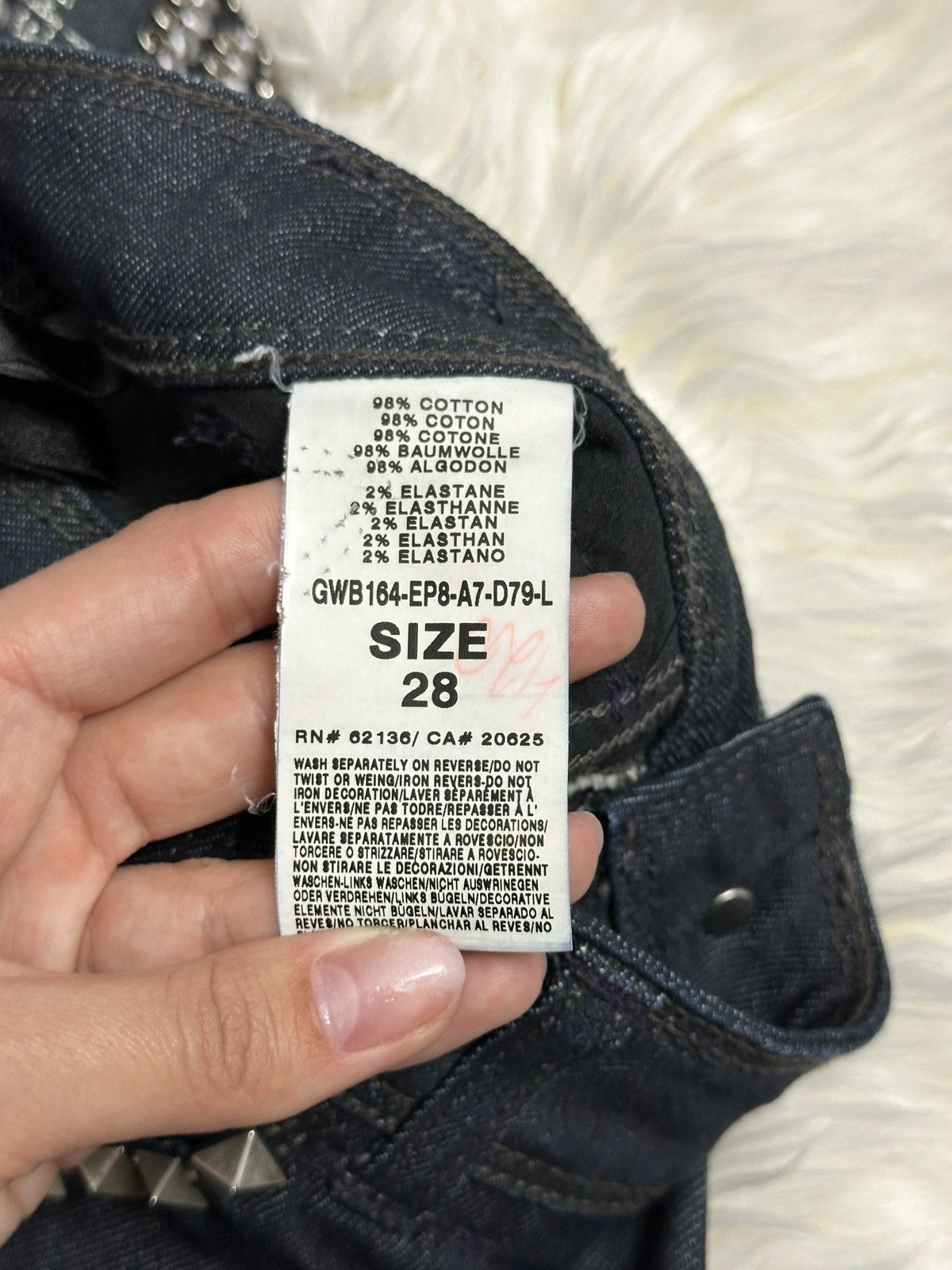 Guess Guess Premium 28 jeans vintage luxury Size 26" / US 2 / IT 38 - 6 Thumbnail