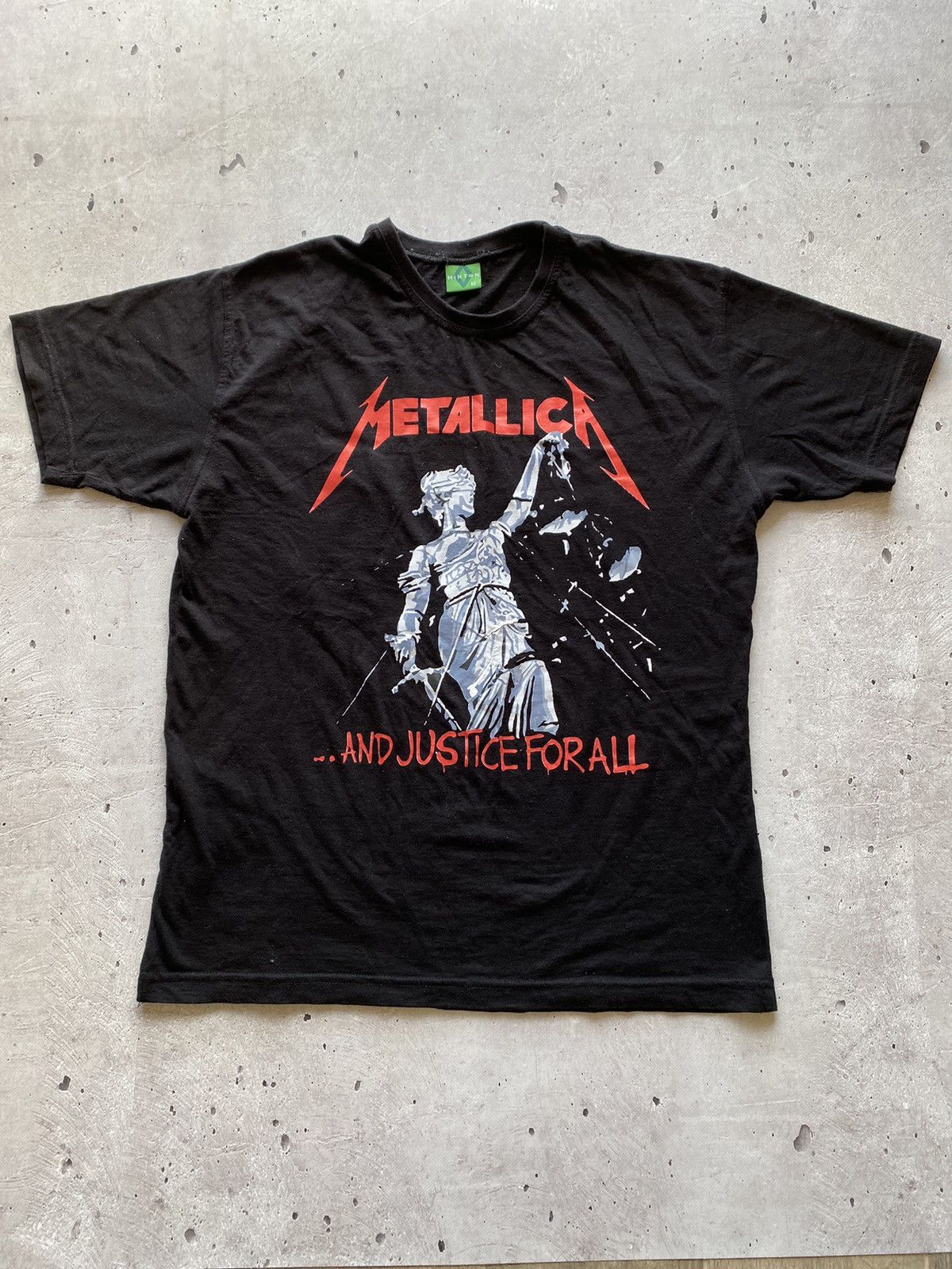Band Tees Vintage 90s Metallica And Justice for All Tour Y2K Rare Hype Size US M / EU 48-50 / 2 - 2 Thumbnail
