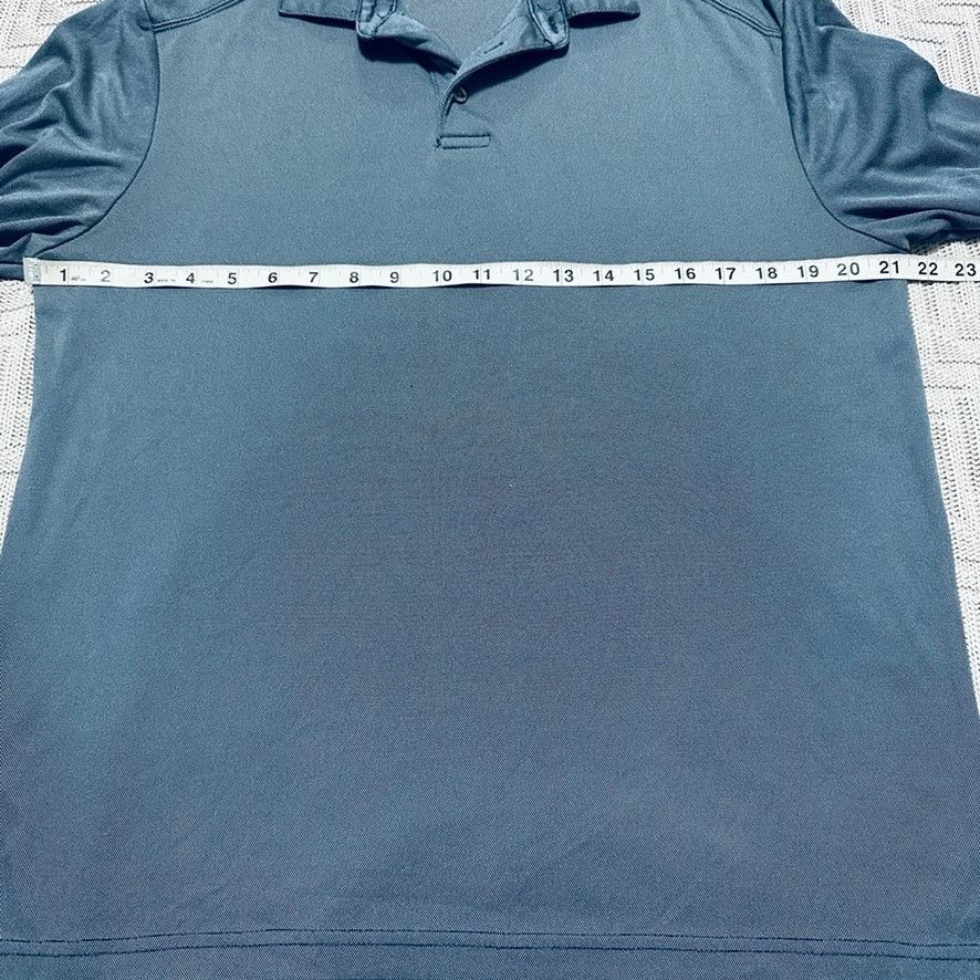 PGA Tour PGA Tour gray micro dot long sleeve polo Size US M / EU 48-50 / 2 - 5 Thumbnail