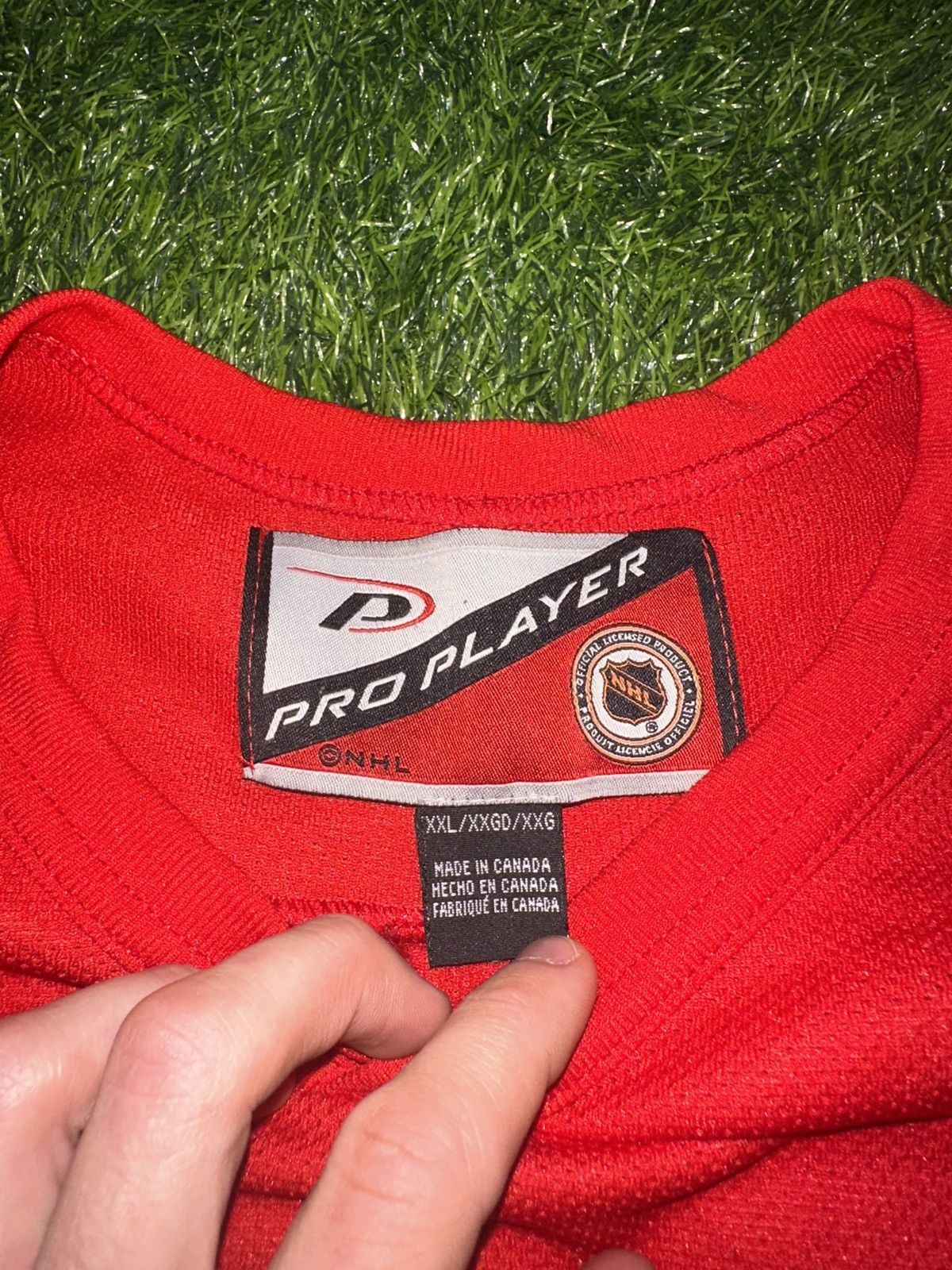 NHL Vintage nhl detroit red wings pro player center ice size XXL Size US XXL / EU 58 / 5 - 3 Thumbnail