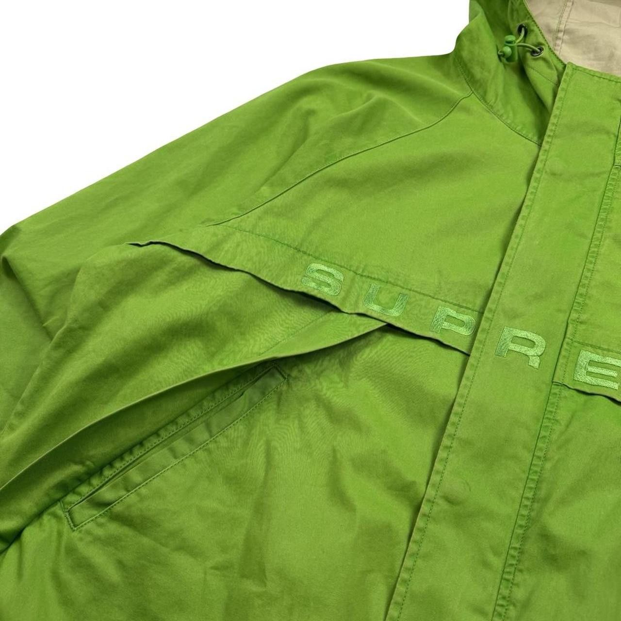Supreme Supreme FW20 Overdyed Twill Hooded Jacket Green - Medium Size US M / EU 48-50 / 2 - 5 Thumbnail