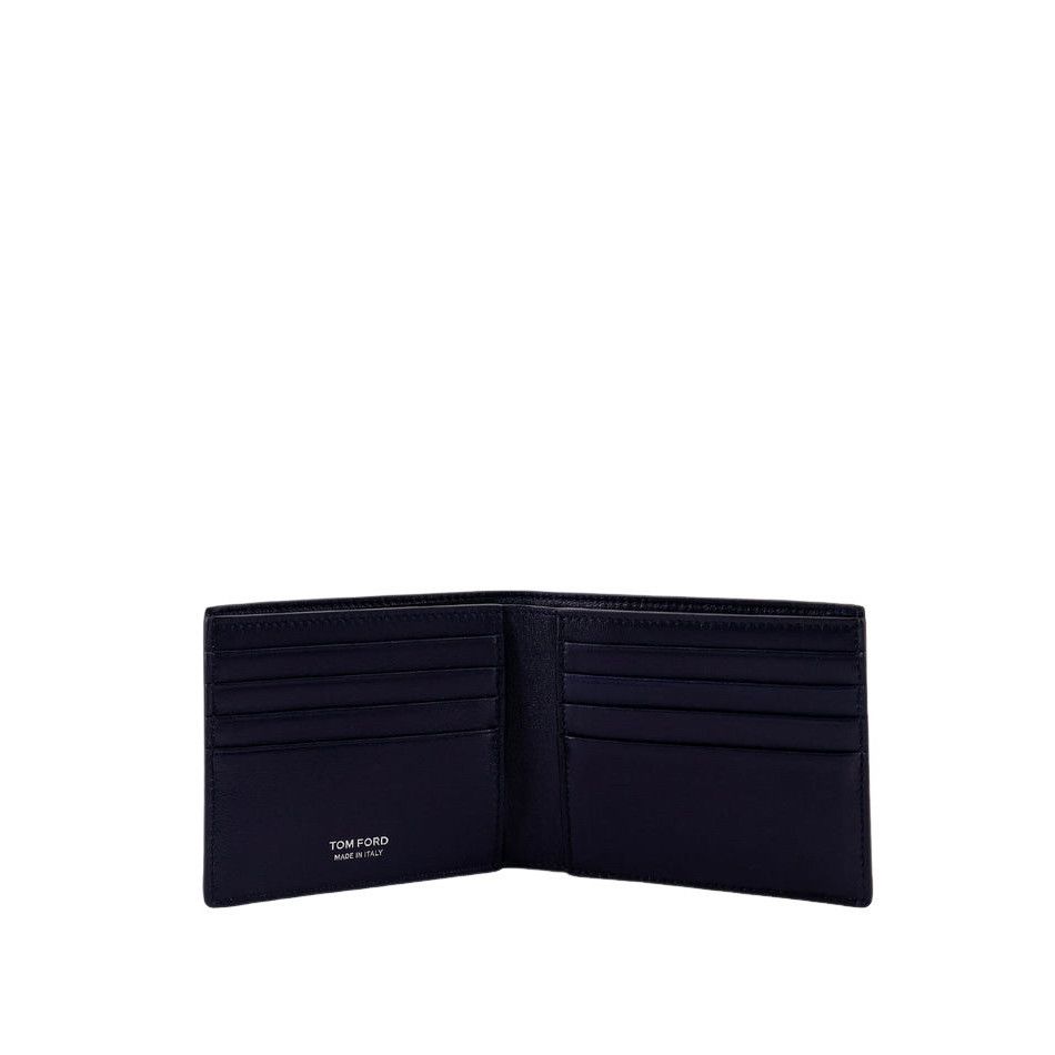 Tom Ford TOM FORD Blue Embossed Leather Wallet New & Authentic Size ONE SIZE - 2 Thumbnail