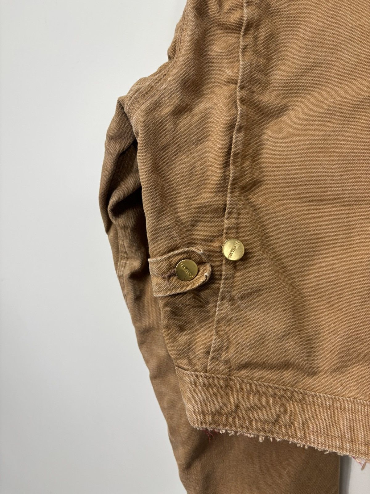 Carhartt Vintage Carhartt Workwear Orange/Brown Boxy Cropped Jacket Size US M / EU 48-50 / 2 - 17 Thumbnail