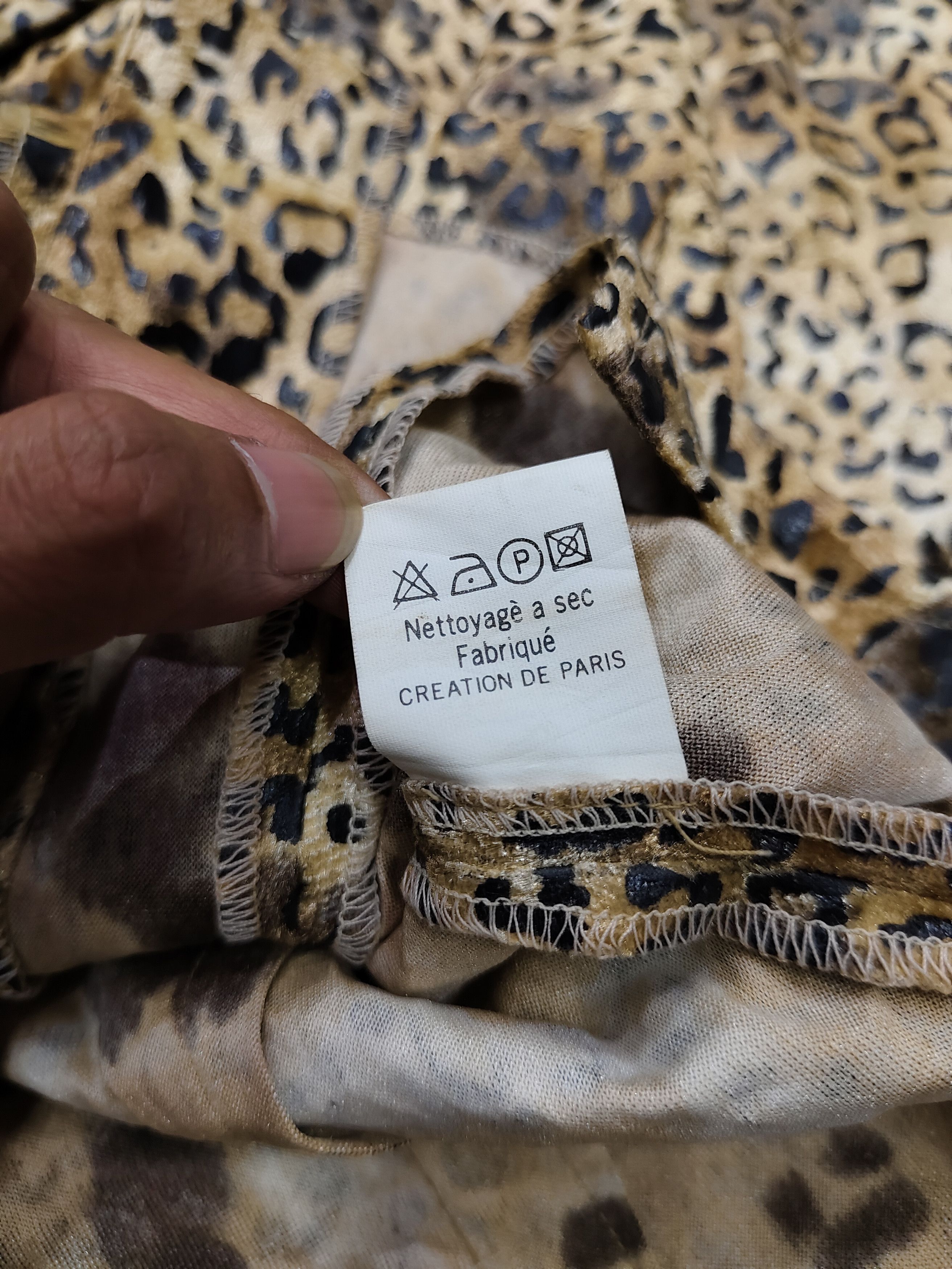 Seditionaries 90s La Garçonne de🇫🇷 Leopard Pattern Y2K Glam Rock Jacket Size S / US 4 / IT 40 - 9 Thumbnail