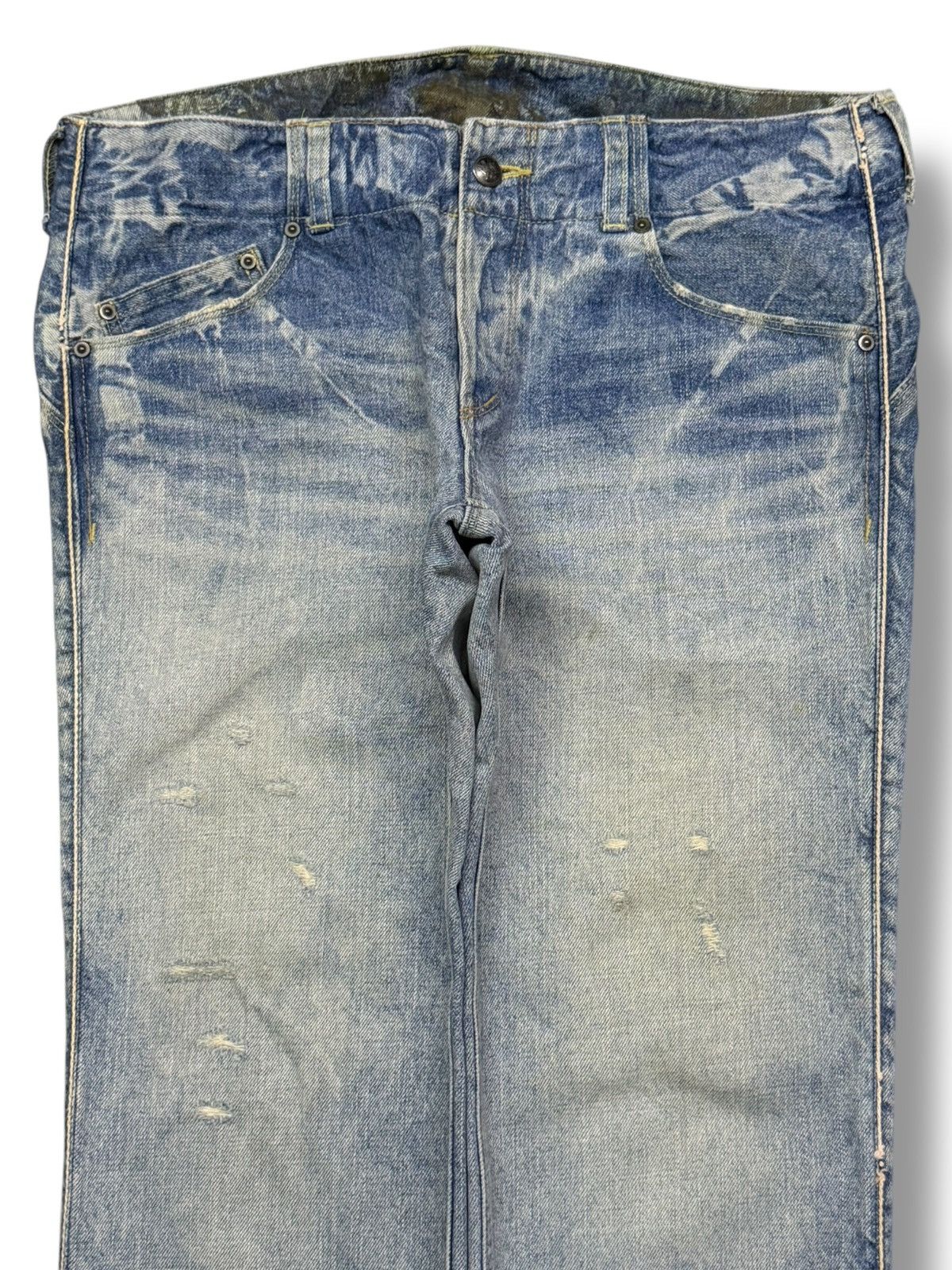 Hysteric Glamour Vintage Sputnik Japan Distressed Archive Y2K Japanese Denim Size US 34 / EU 50 - 4 Thumbnail