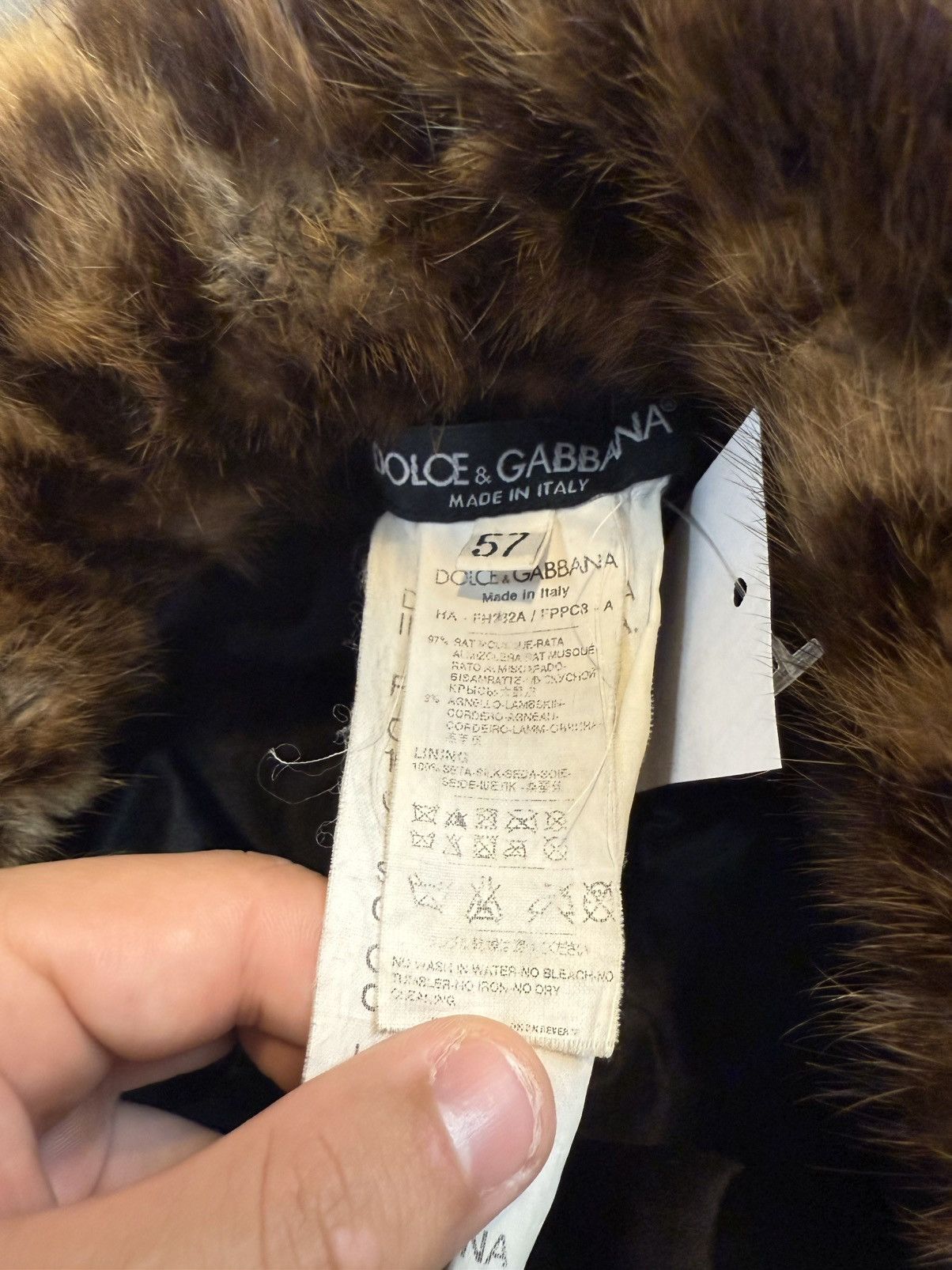 Dolce & Gabbana Dolce & Gabbana Cheetah Print Hat Size ONE SIZE - 5 Thumbnail