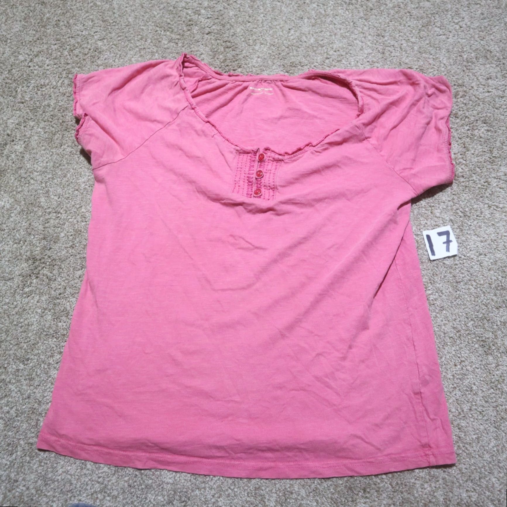 Vintage VINTAGE Bit and Bridle Pink Short Sleeve Blouse Women's Medium Pink 90s Fashion Size M / US 6-8 / IT 42-44 - 2 Thumbnail