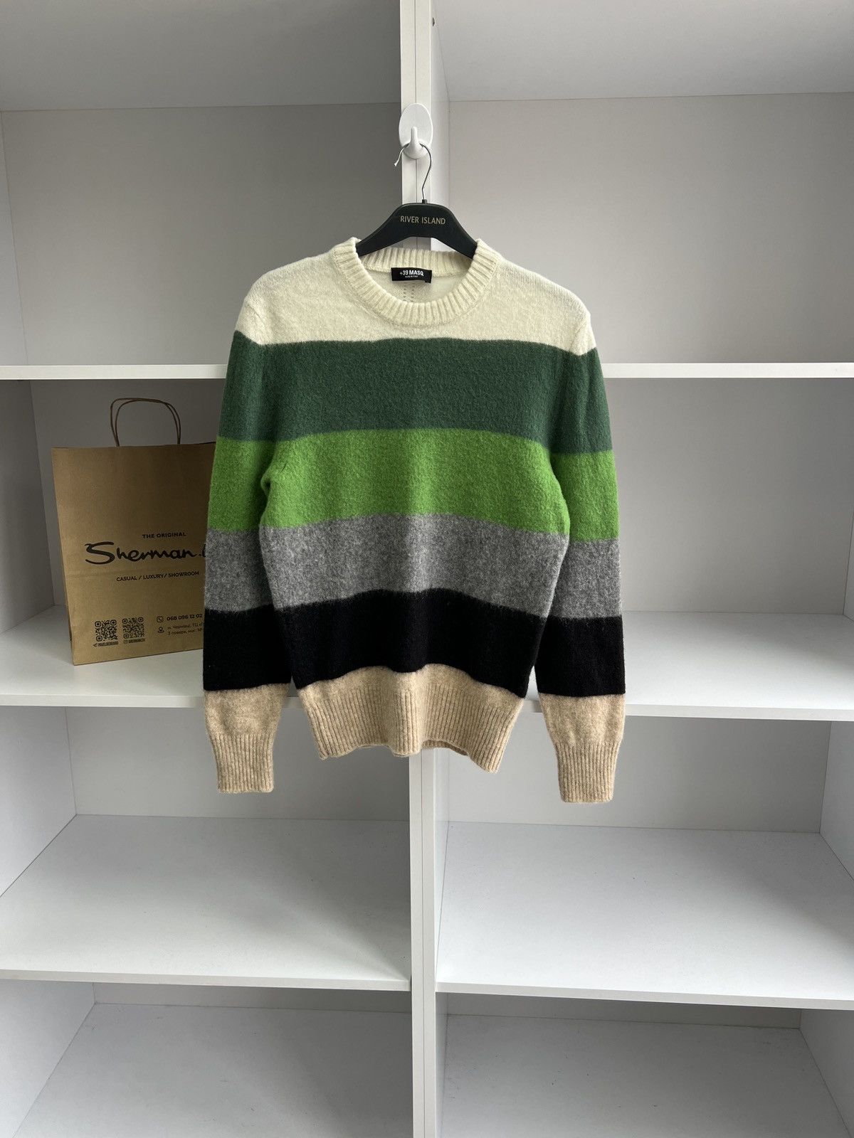 Designer × Vintage Vintage +39 Masq made in Italy sweater Size US M / EU 48-50 / 2 - 5 Thumbnail