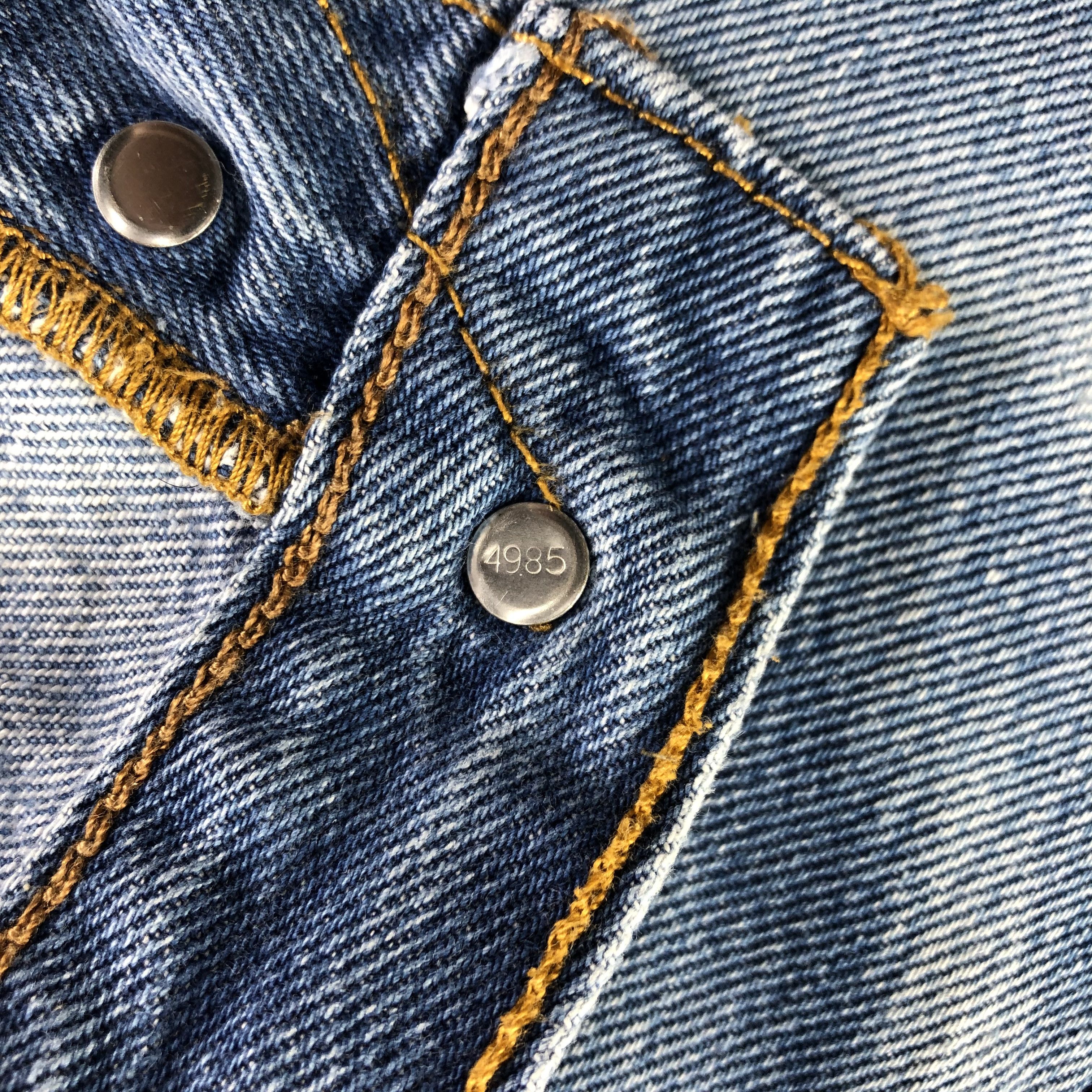 Levi's Vintage Blue Wash Levis 501 Jeans-JM3310 Size US 30 / EU 46 - 9 Thumbnail