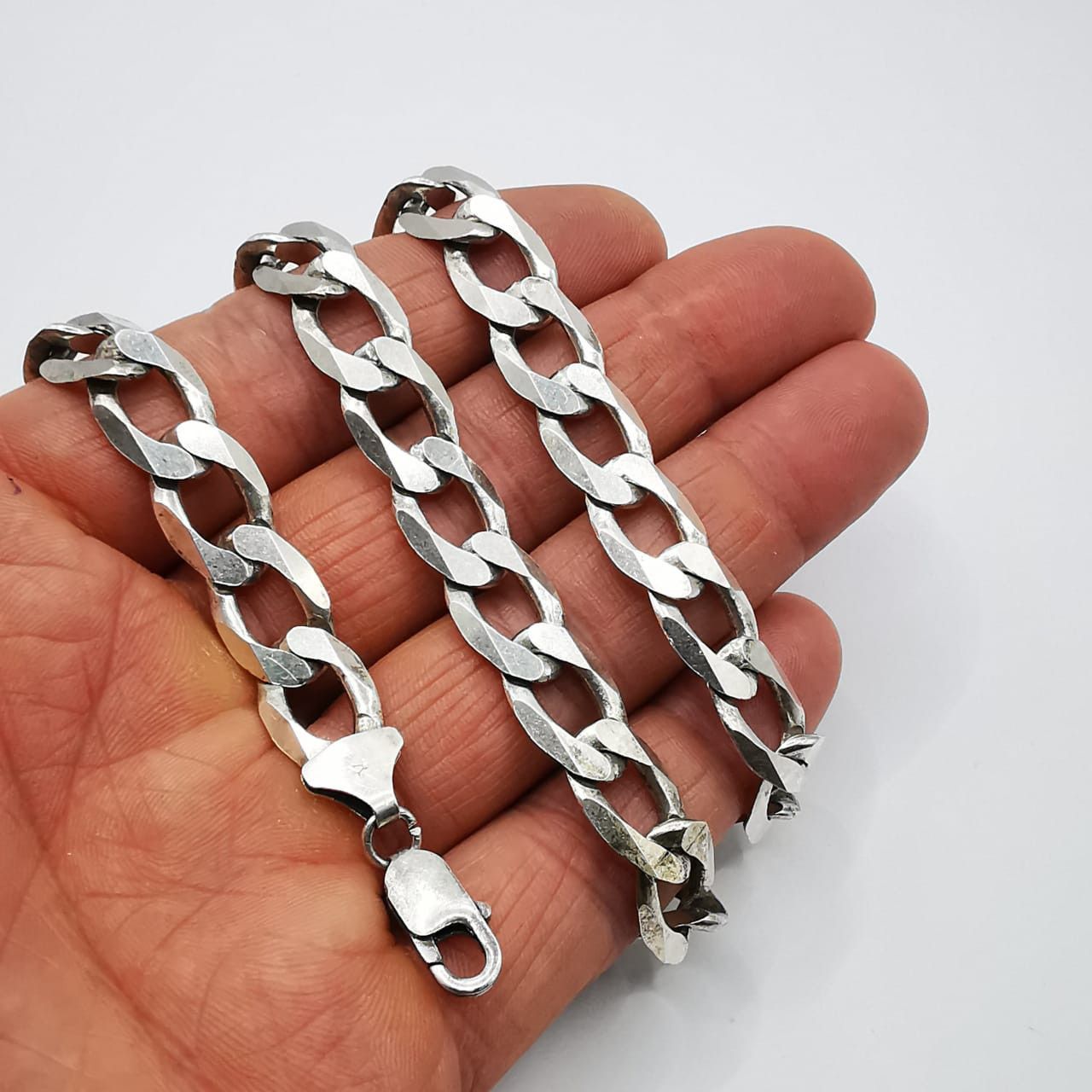 Vintage Vintage Men's Chain, 925 Sterling Silver, Signature, 61,38g Size ONE SIZE - 5 Thumbnail