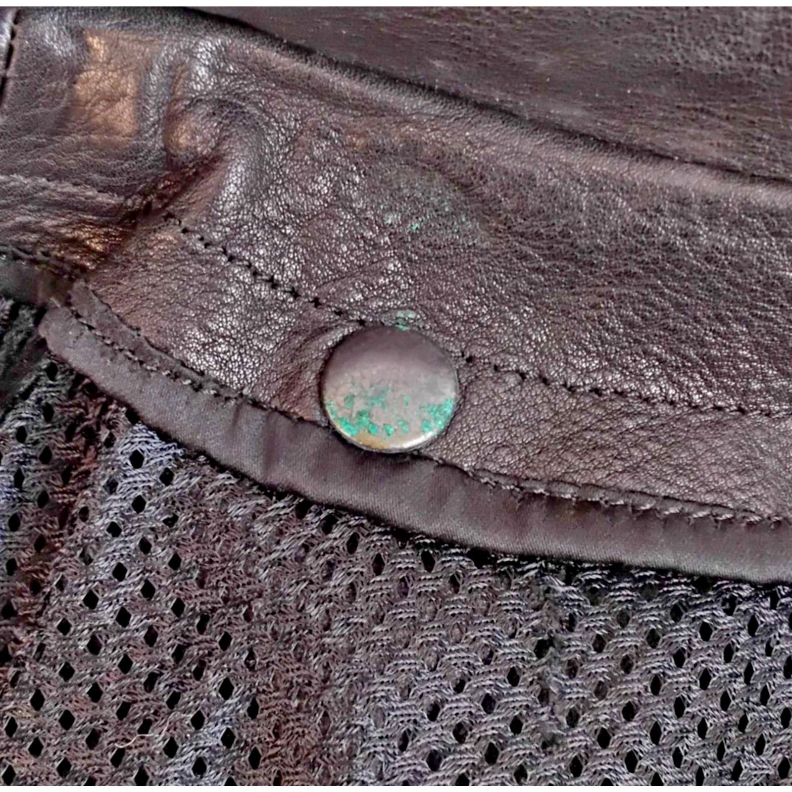 Other Mossi Leather Motto Jacket Men's 42 Black Mesh Lining Size US M / EU 48-50 / 2 - 6 Thumbnail