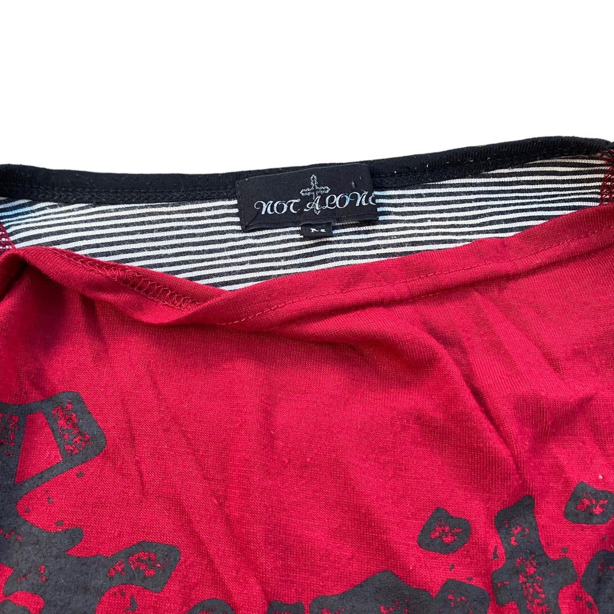 Hysteric Glamour 2000's Not Alone Double Layer Cross Poem Tribal Size US M / EU 48-50 / 2 - 5 Thumbnail