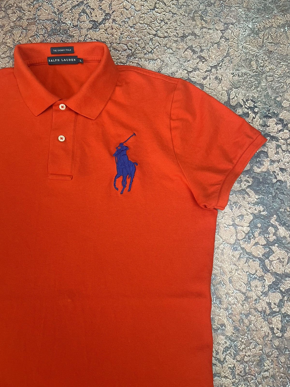 Polo Ralph Lauren × Ralph Lauren × Vintage Vintage Polo Ralph Lauren Big Logo T-shirt Polo Chief Feef Size US L / EU 52-54 / 3 - 5 Thumbnail
