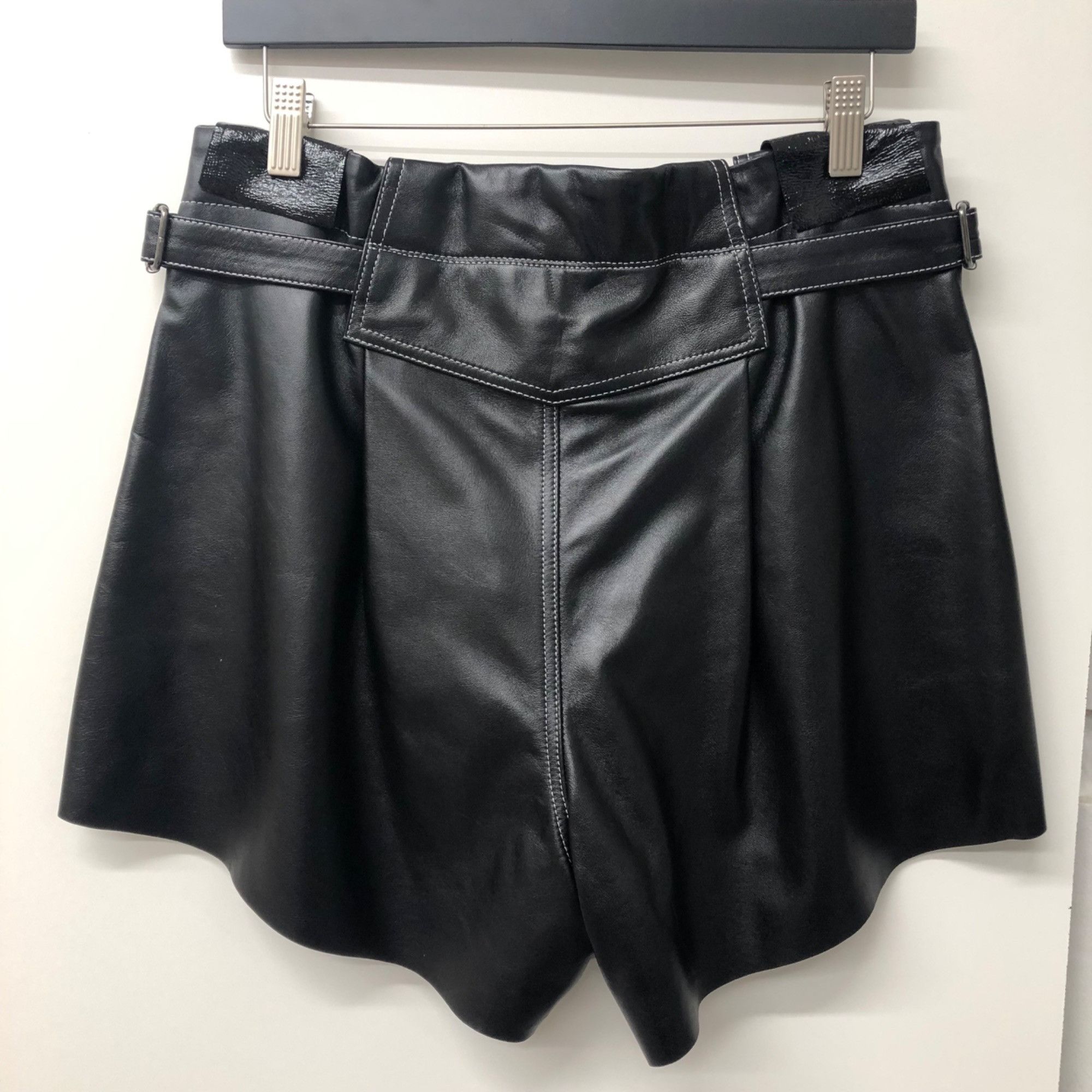 Other Black Leather Shorts - The Mannei -SAKIB -EU 40 / USA Size 1 Size 32" / US 10 / IT 46 - 23 Thumbnail