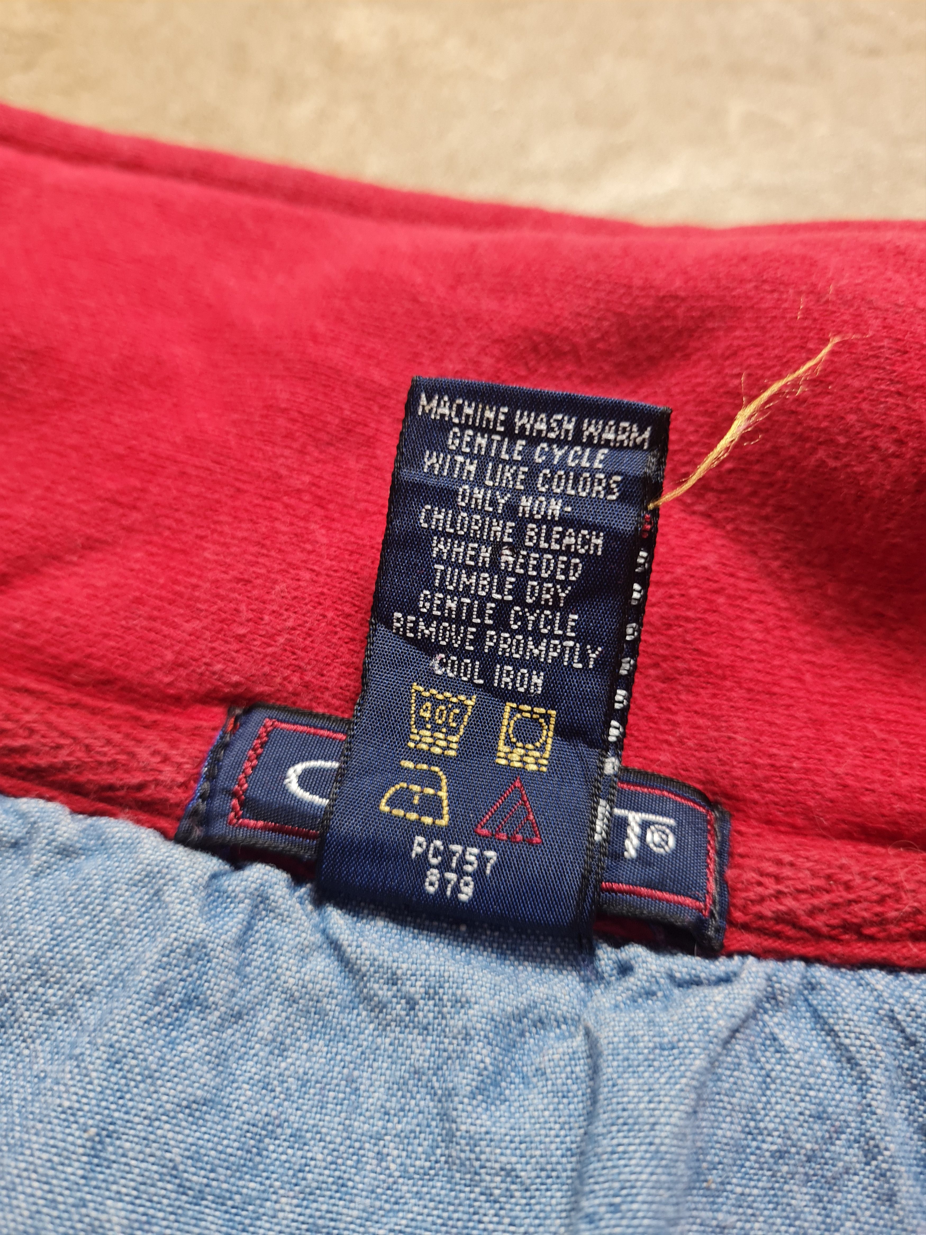 Gant Gant USA Embroidered Big Spellout Gant Streetwear Half Zip Size US XL / EU 56 / 4 - 10 Thumbnail