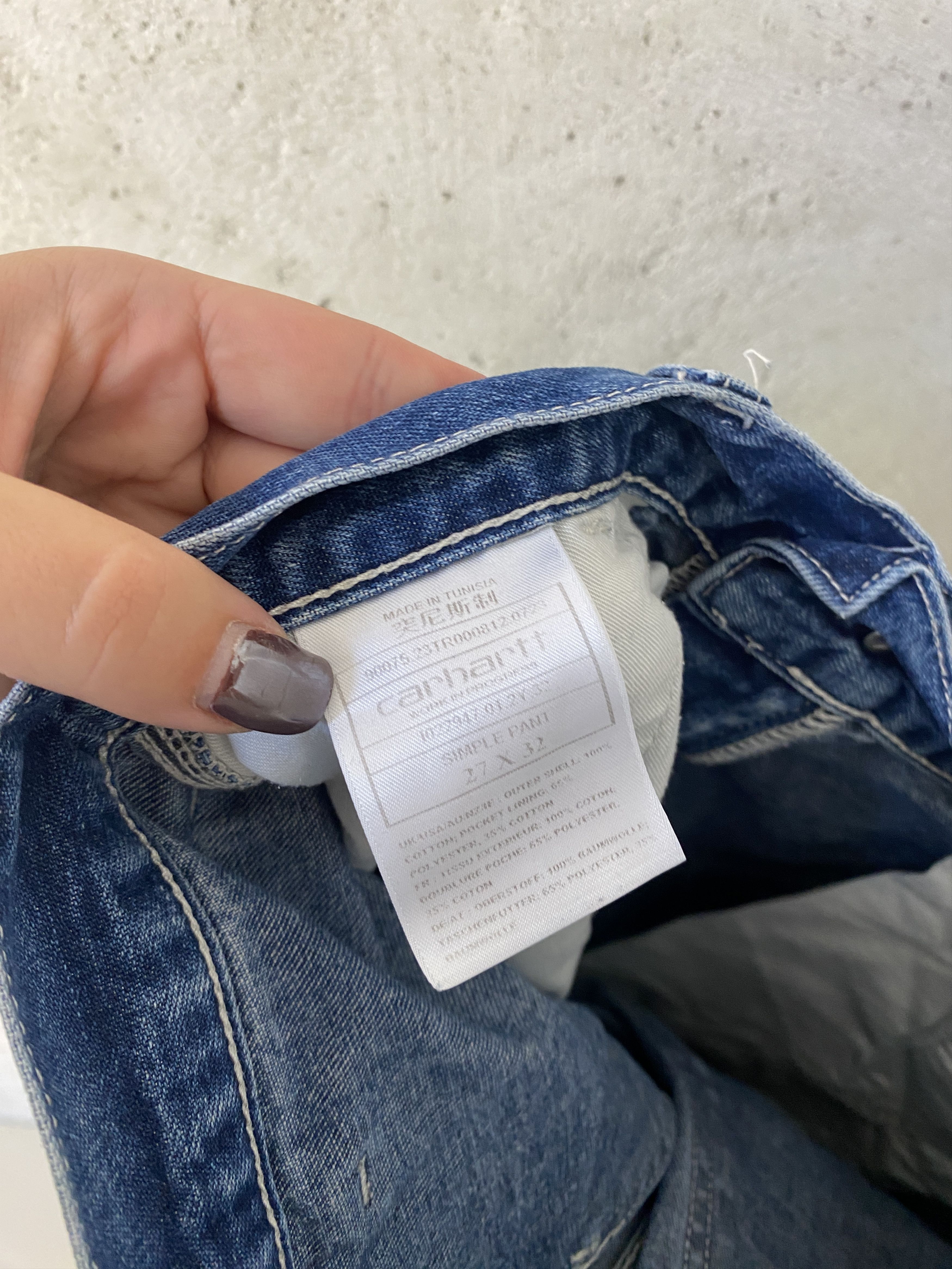 Carhartt × Carhartt Wip Carhartt WIP Simple Pant denim jeans pants Size US 27 - 5 Thumbnail
