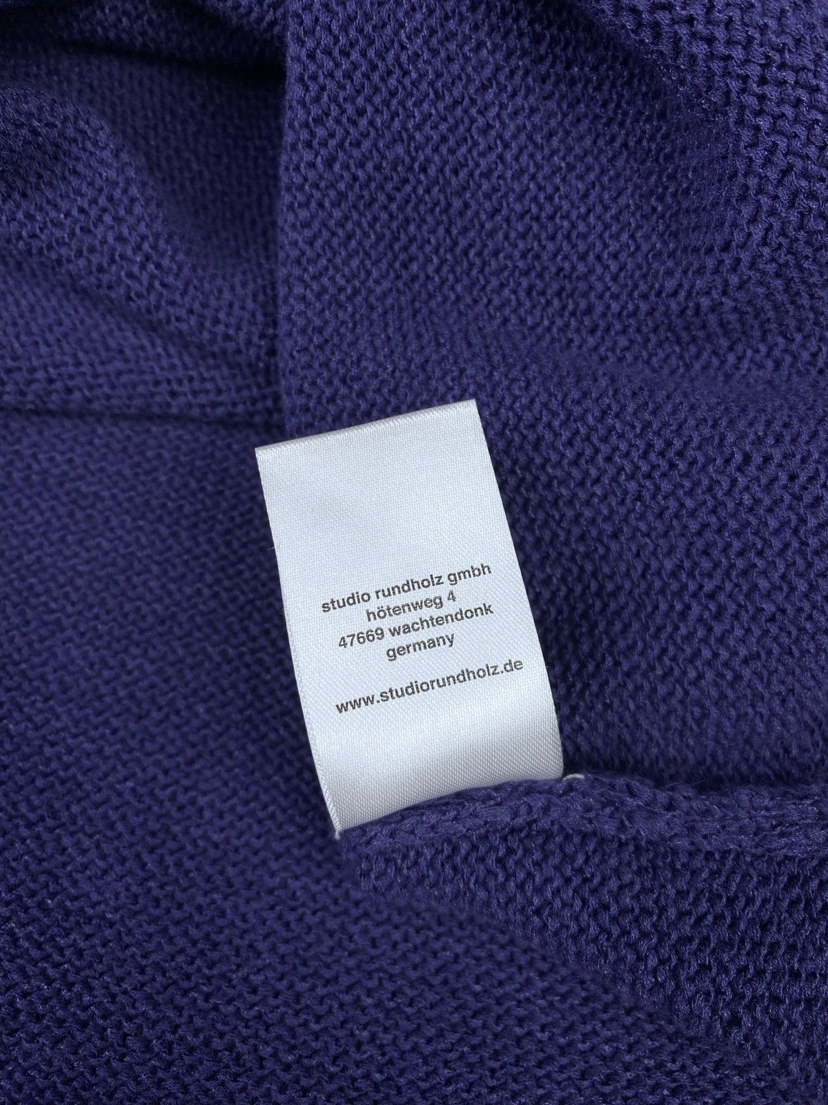 Rundholz Rundholz Black Label Oversized Knit Linen LS Sweater Size S Size S / US 4 / IT 40 - 18 Thumbnail