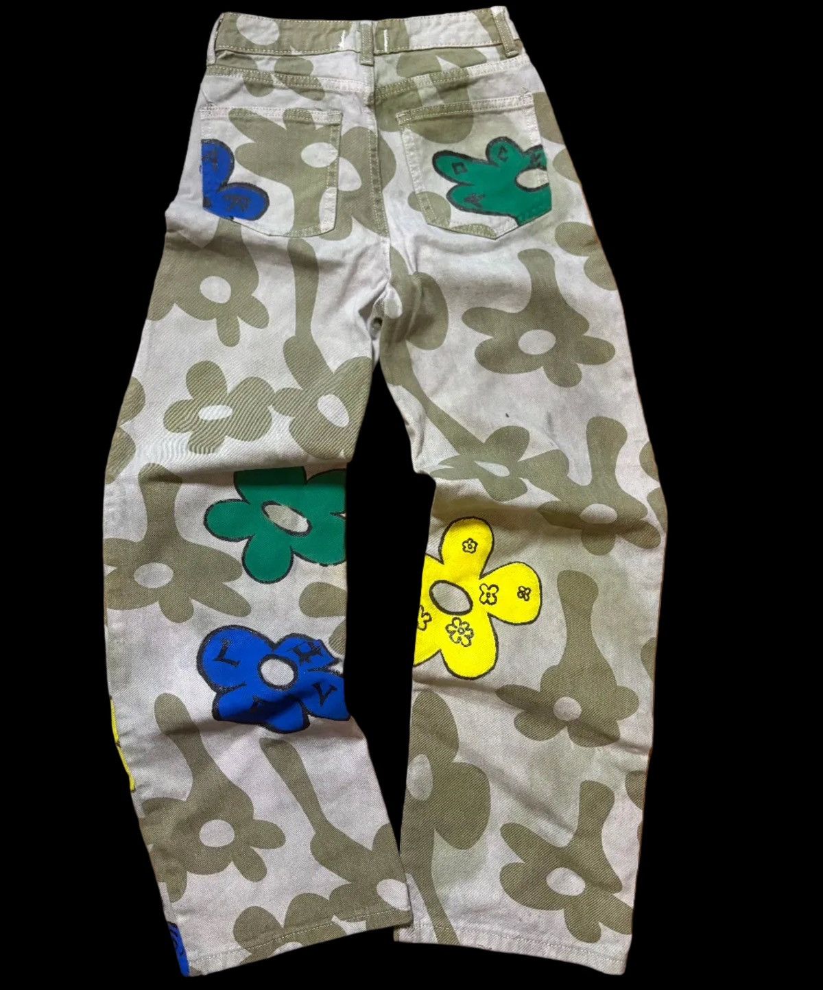 Other antixrock flower girl jeans Size 26" / US 2 / IT 38 - 2 Thumbnail