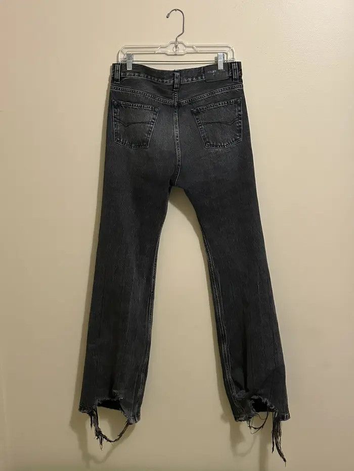 Balenciaga Balenciaga Lost Tape Flared Denim Size US 32 / EU 48 - 2 Thumbnail