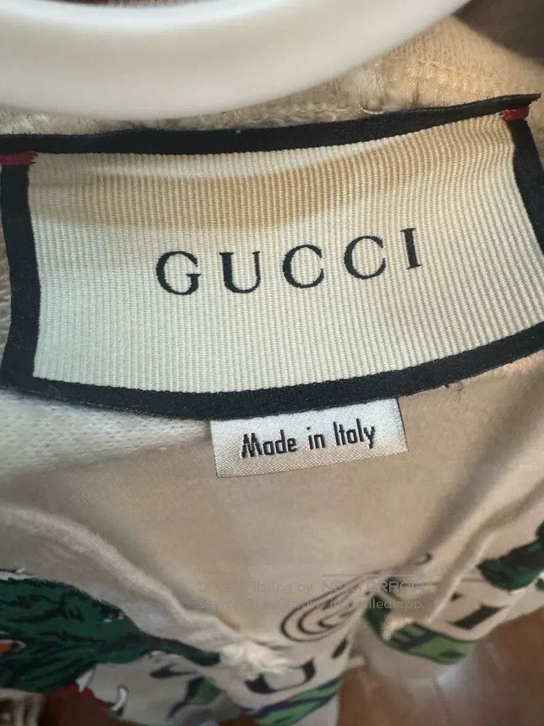 Gucci Gucci Wolf head printed letter hoodie Size US M / EU 48-50 / 2 - 2 Thumbnail