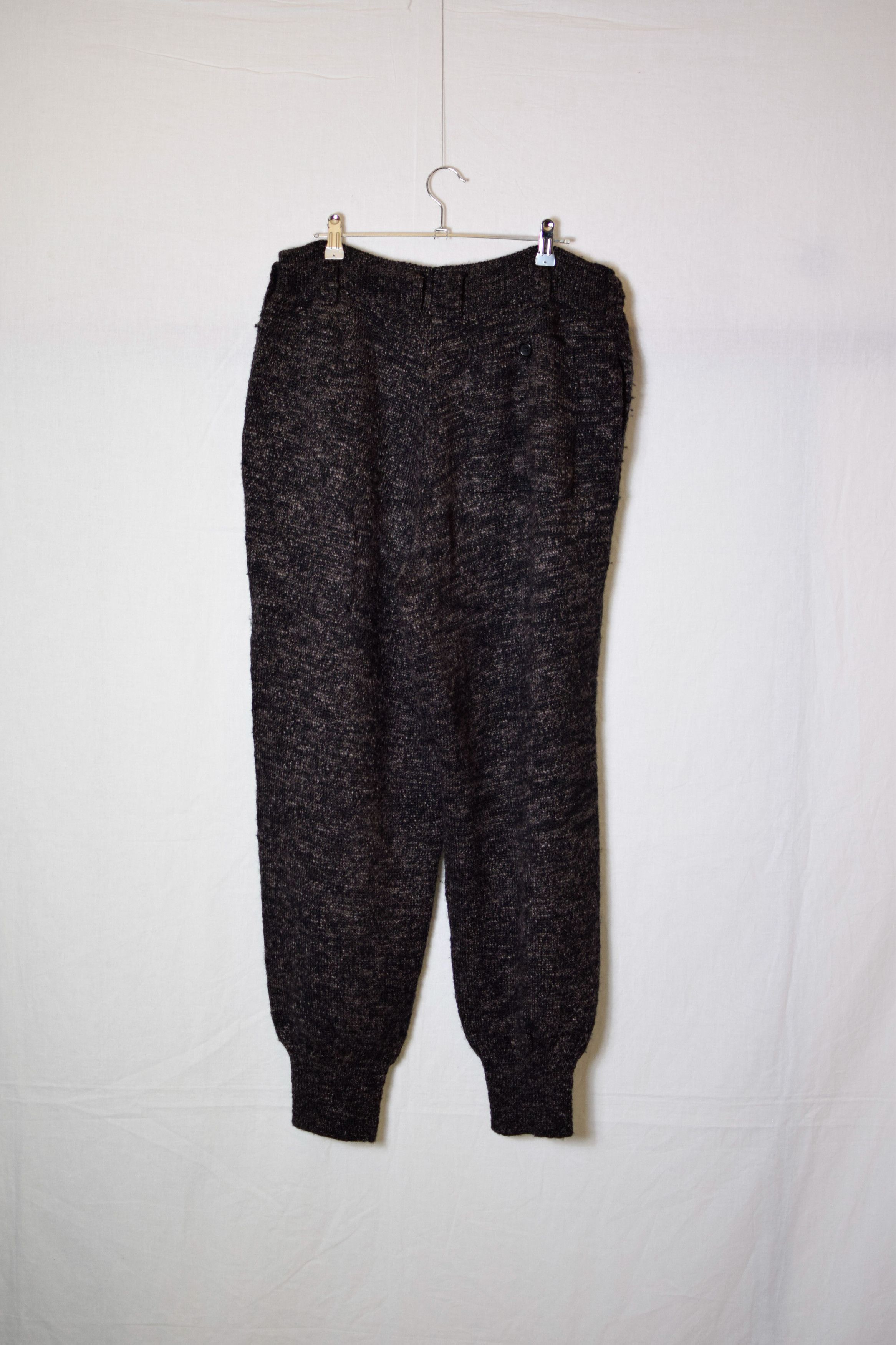 Yohji Yamamoto YYPH AW95 Knit Pants - HE-K87-930 Size US 32 / EU 48 - 3 Thumbnail