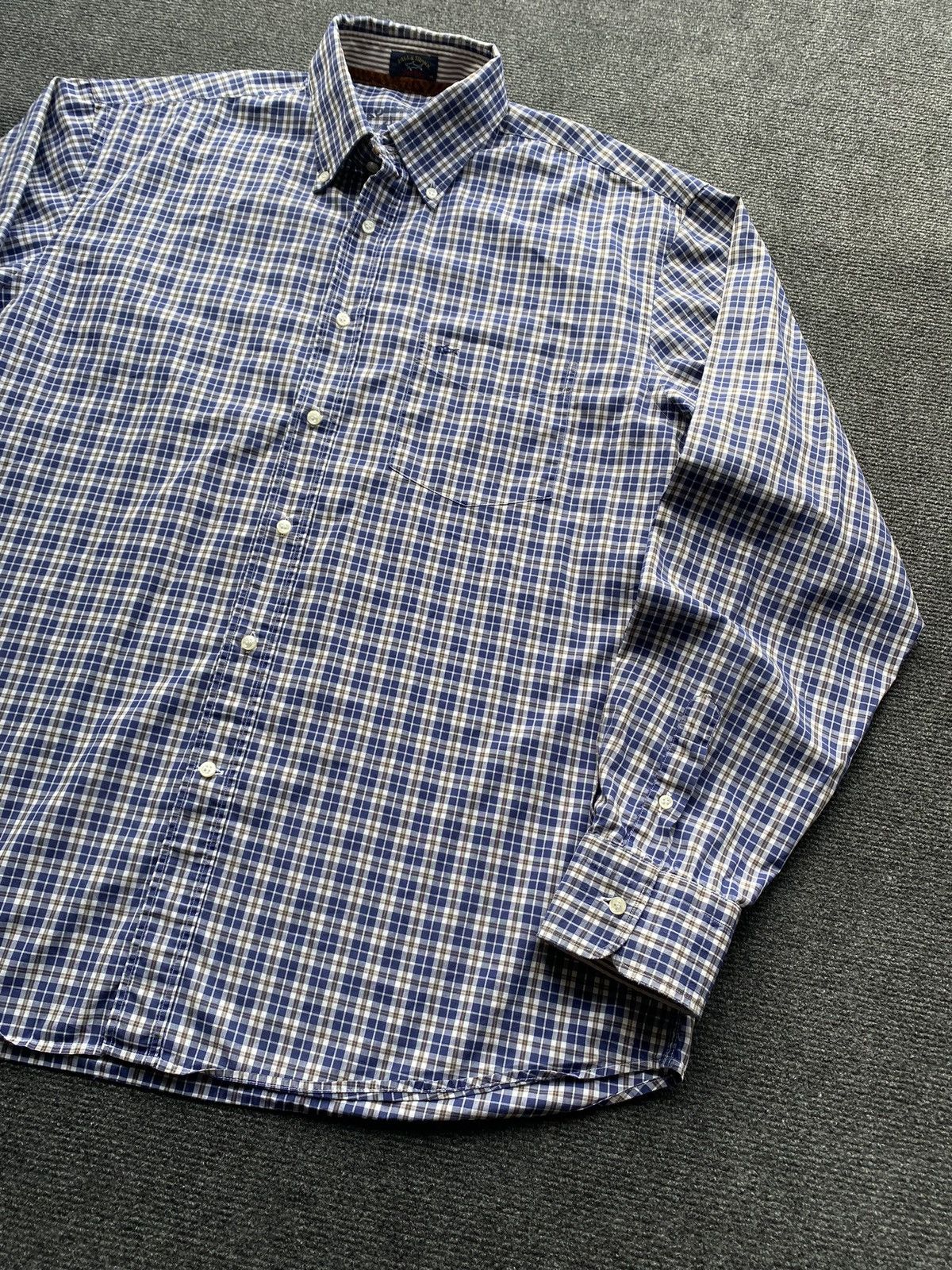 Paul & Shark 🔥Paul Shark Check button down shirt mens xxl Size US XXL / EU 58 / 5 - 2 Thumbnail
