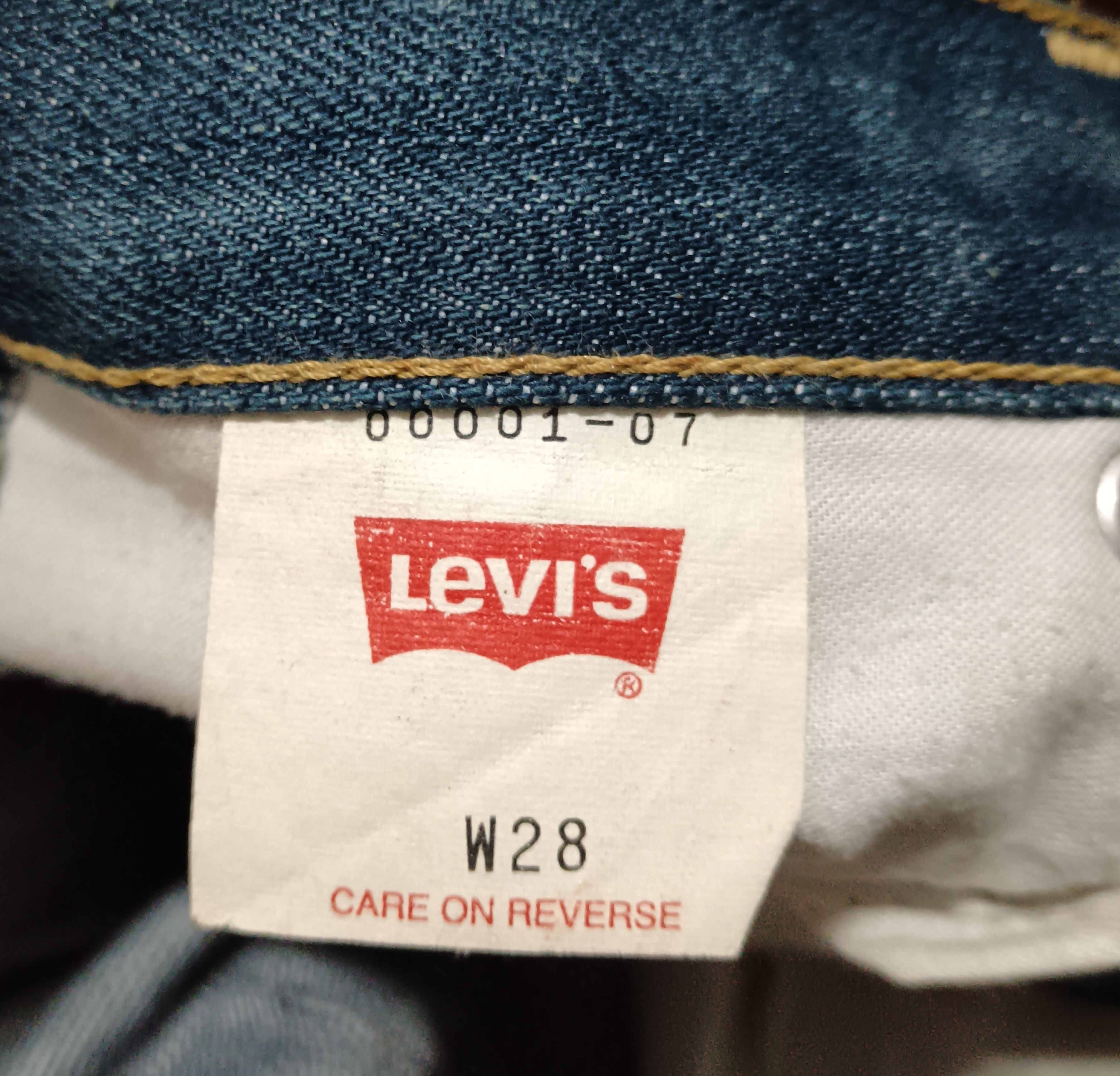 Levi's VINTAGE LEVIS ENGINEERED J09A BUTTON-FLY JEANS Size US 28 / EU 44 - 2 Thumbnail