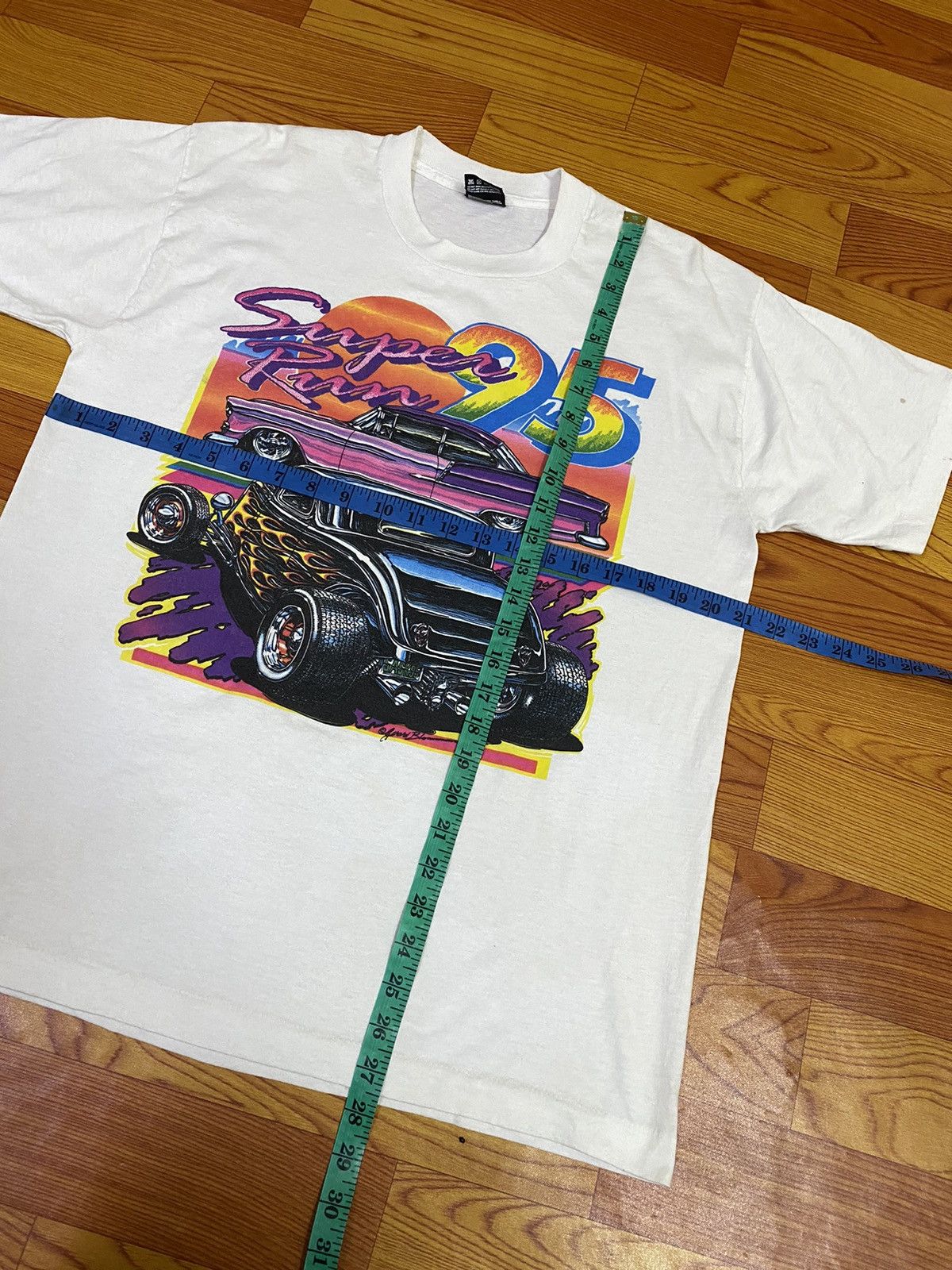 Sports Specialties × Vintage Vintage 90s Super Run Tee Size US L / EU 52-54 / 3 - 7 Thumbnail