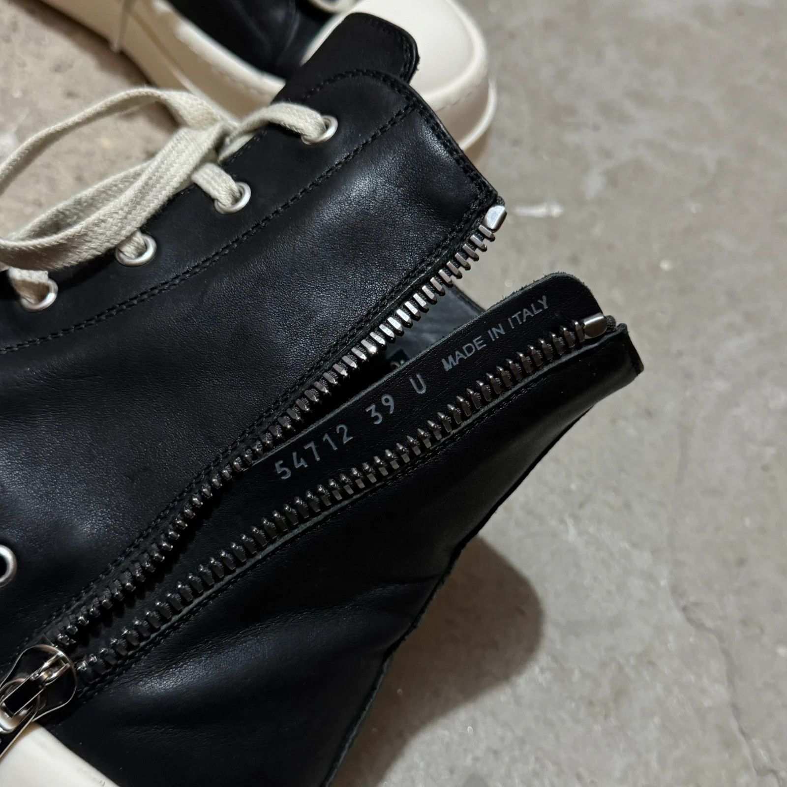 Rick Owens Rick owens mega bumber high top ramones Size US 9 / IT 39 - 5 Thumbnail