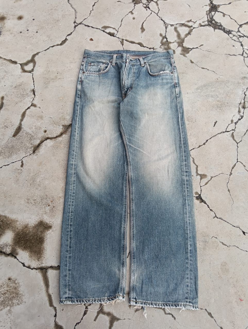 Edwin EDWIN XV Extra Baggy Exclusive Vintage Denim Jeans Size US 35 - 2 Thumbnail