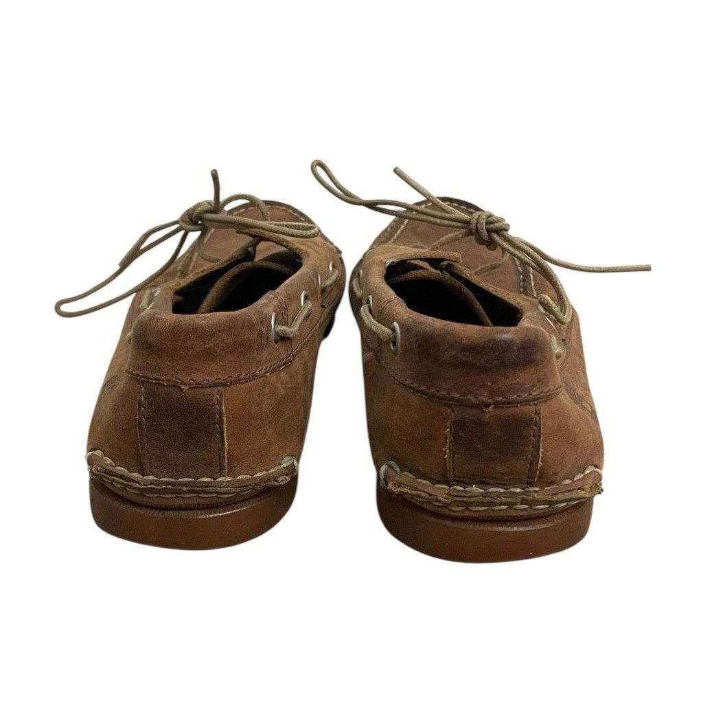 Timberland Timberland Mens Brown Genuine Leather Boat Shoes Size US 9.5 / EU 42-43 - 6 Thumbnail
