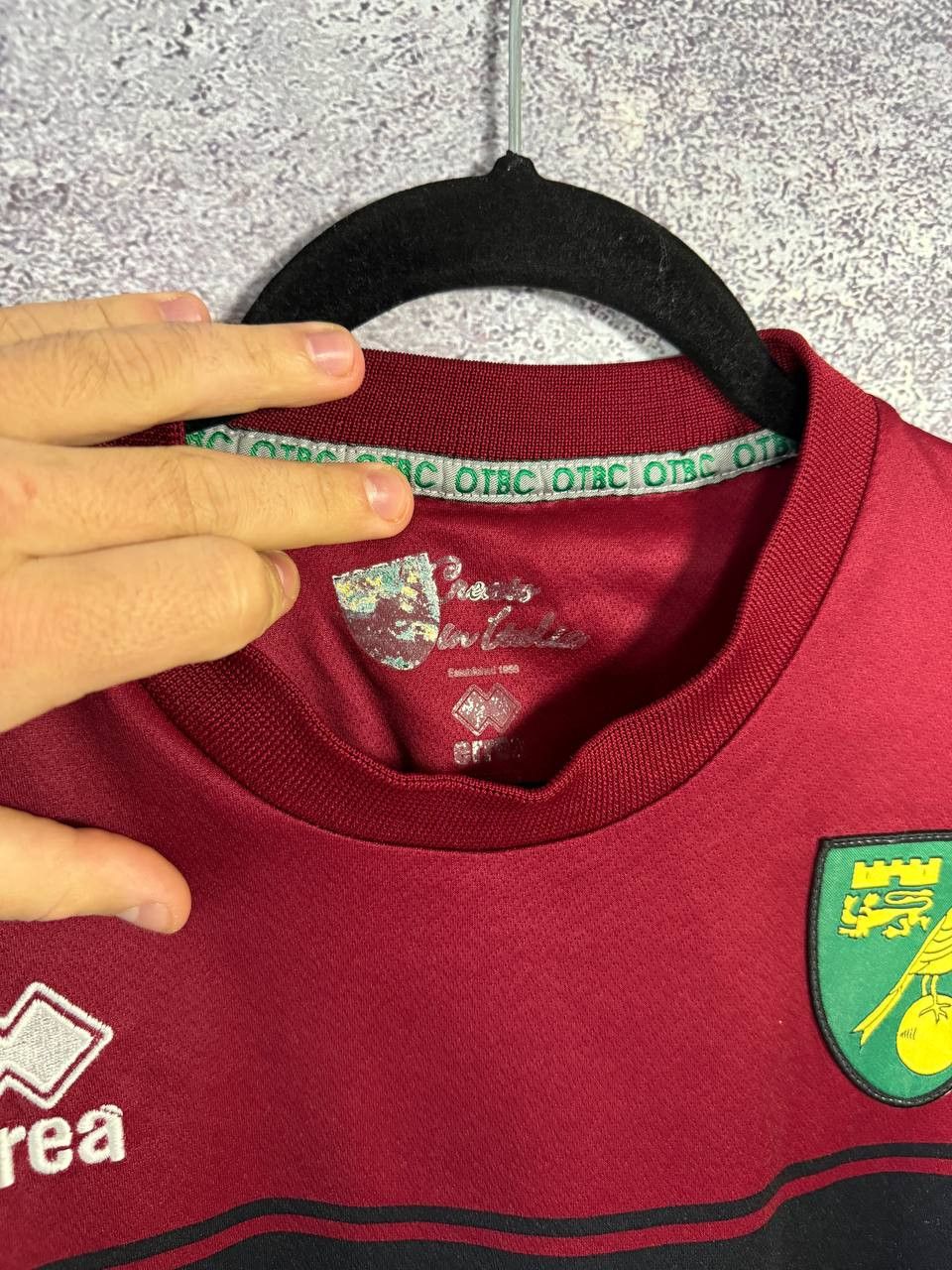 Errea × Vintage Vintage Norwich City 2014/15 Errea Soccer Jersey XL Size US XL / EU 56 / 4 - 8 Thumbnail