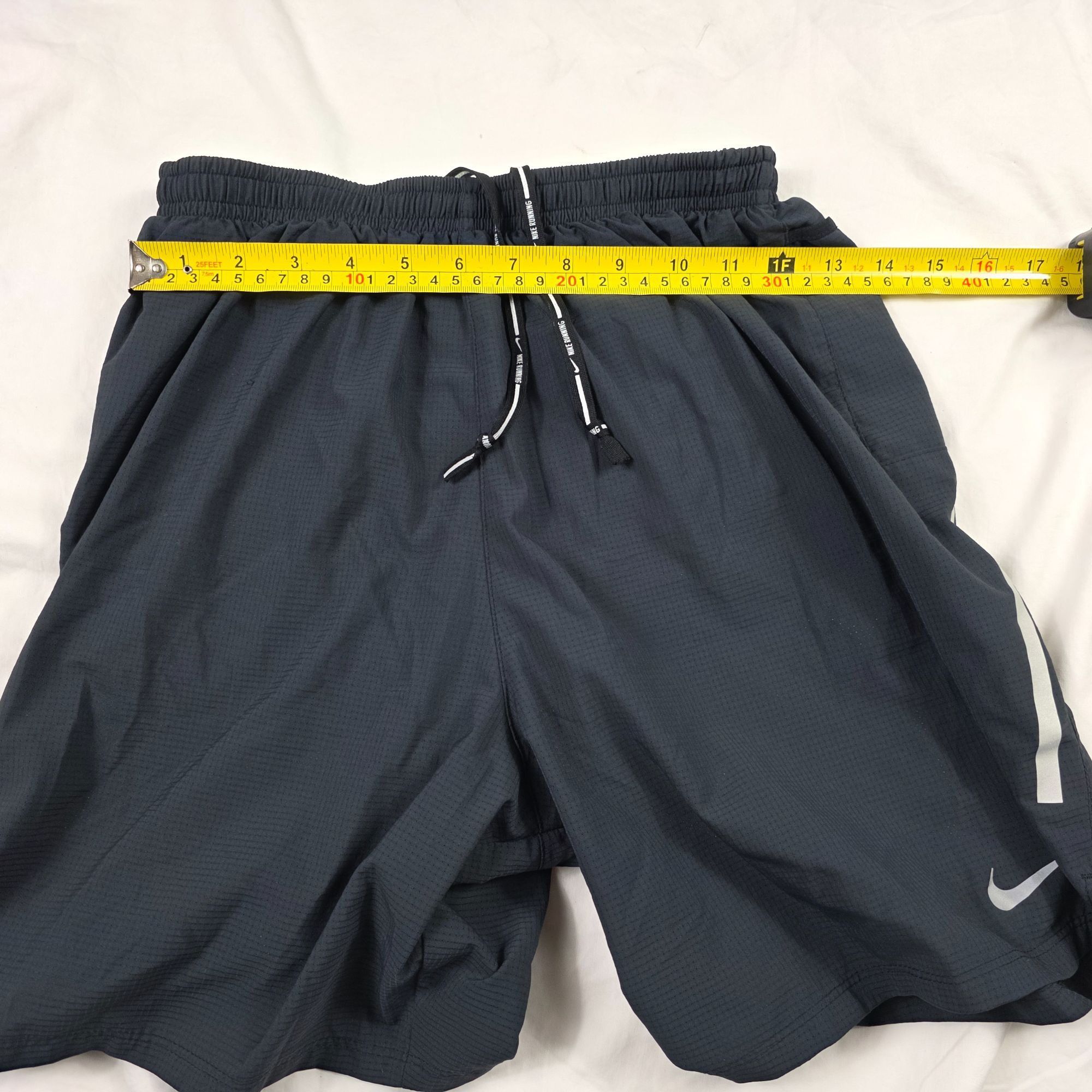 Nike Nike Dri Fit Mens Medium Black Green Running Shorts Lightwei Size US 40 / EU 56 - 7 Thumbnail