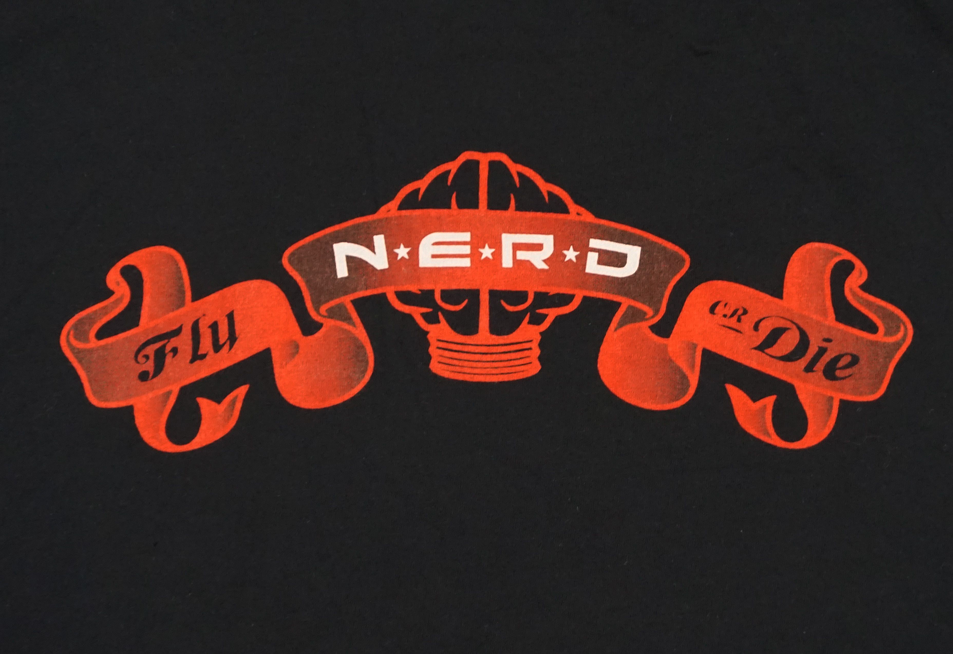 Band Tees × Mostly Heard Rarely Seen × Vintage 00's Nerd "Fly or Die" album promo T-shirt Size US M / EU 48-50 / 2 - 2 Thumbnail