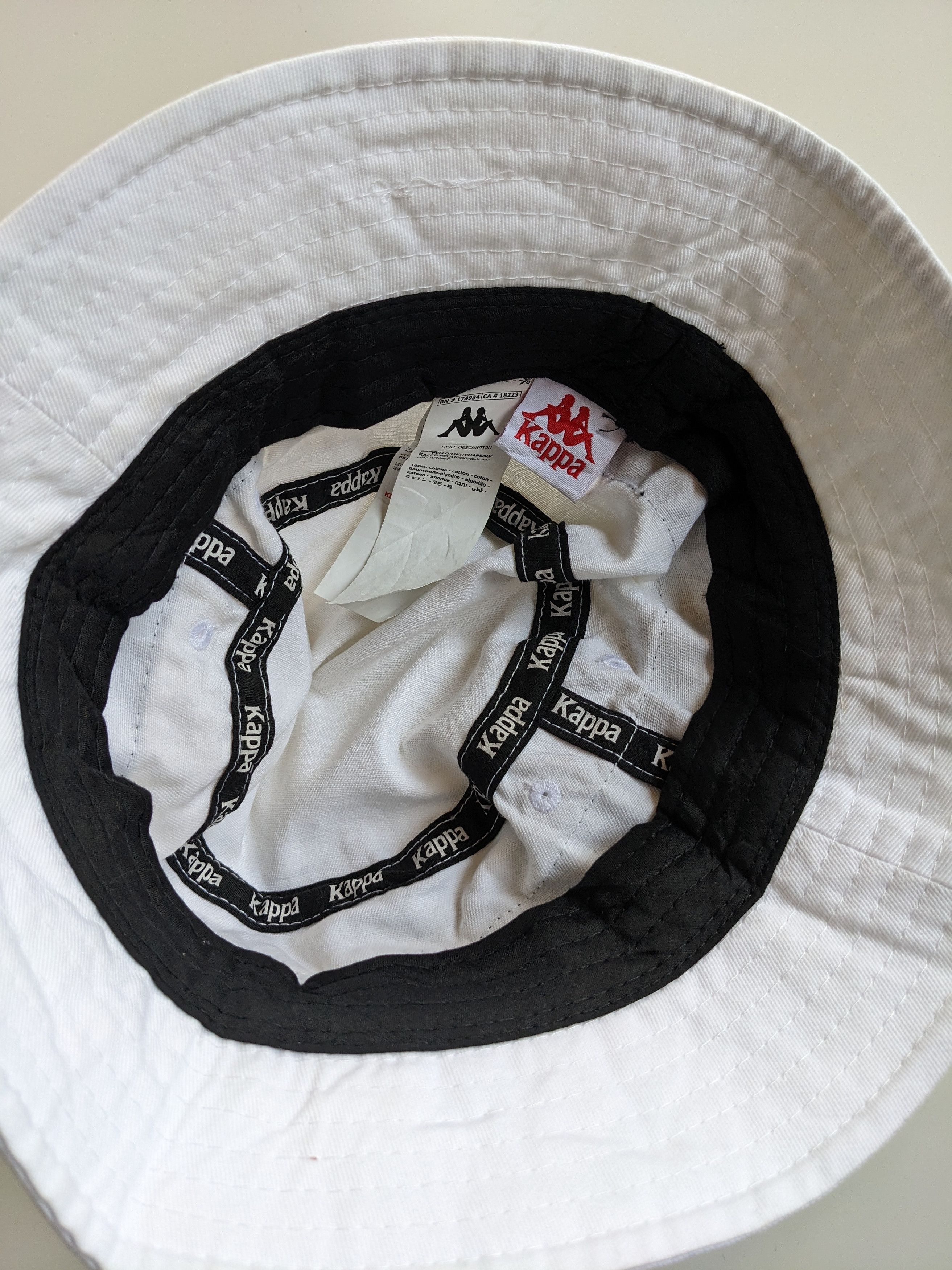 Kappa Kappa sidetape bucket hat holligan Size ONE SIZE - 4 Thumbnail